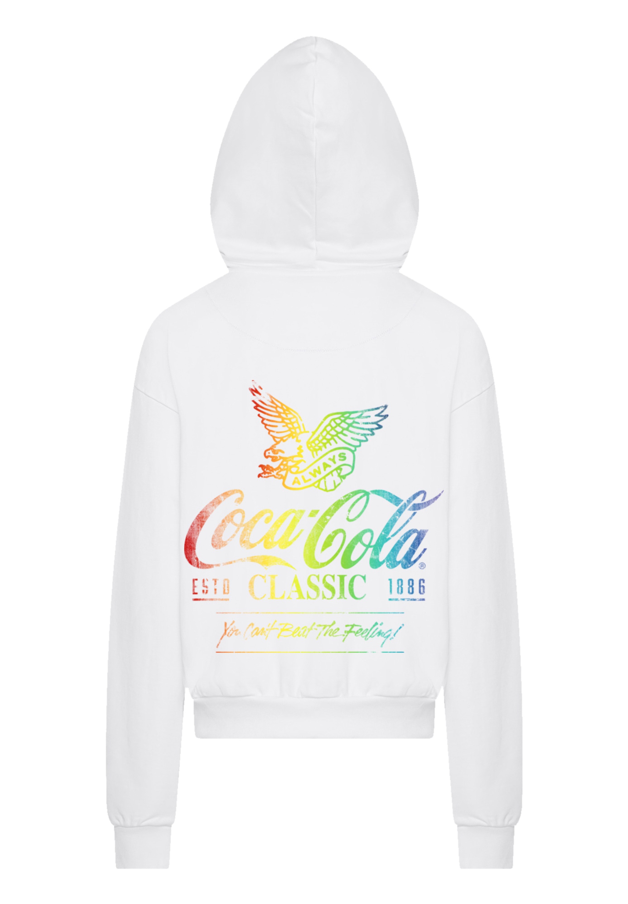 F4NT4STIC Kapuzenpullover »Coca Cola Ombre Graphic« Premium Qualität