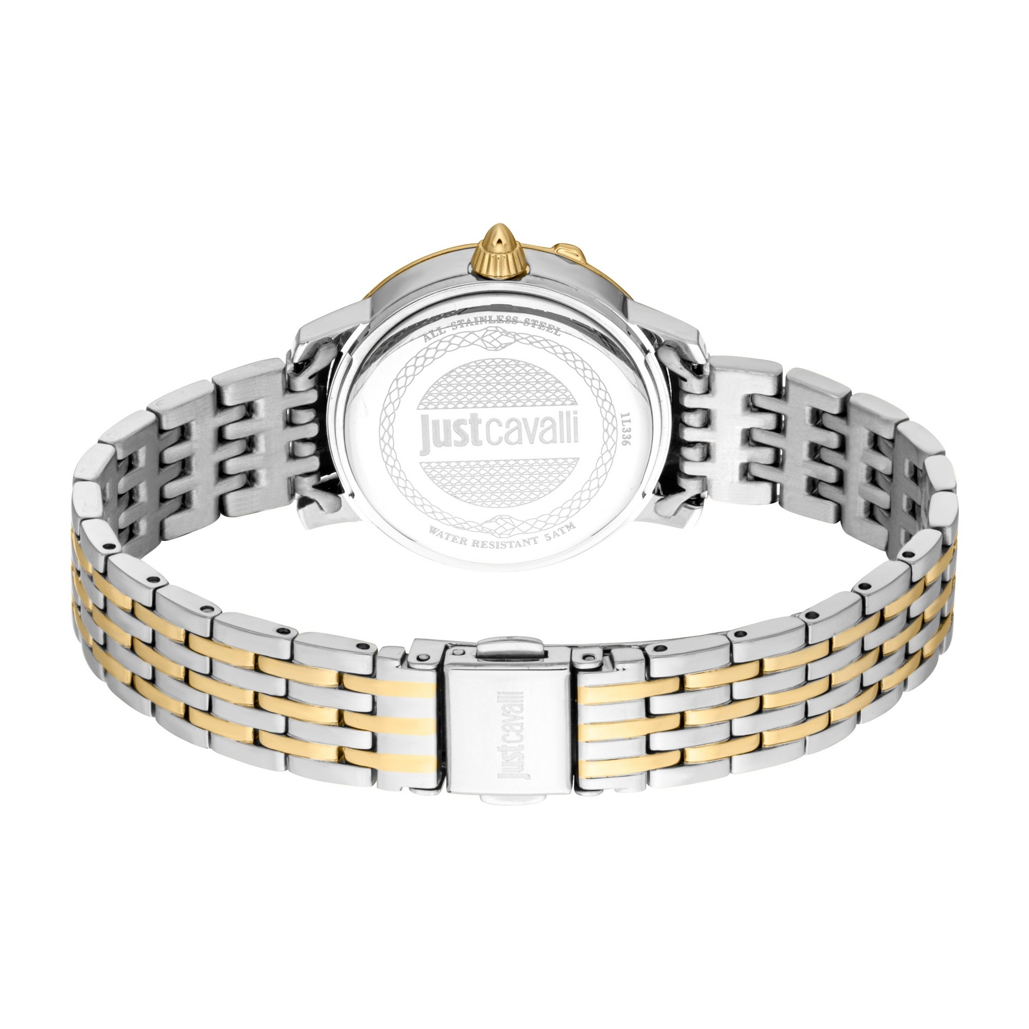 Just Cavalli Time Quarzuhr »Euforia«, (Set, 2 tlg., mit Armband), Armbanduhr, Damenuhr, Edelstahlarmband, Ideal auch als Geschenk