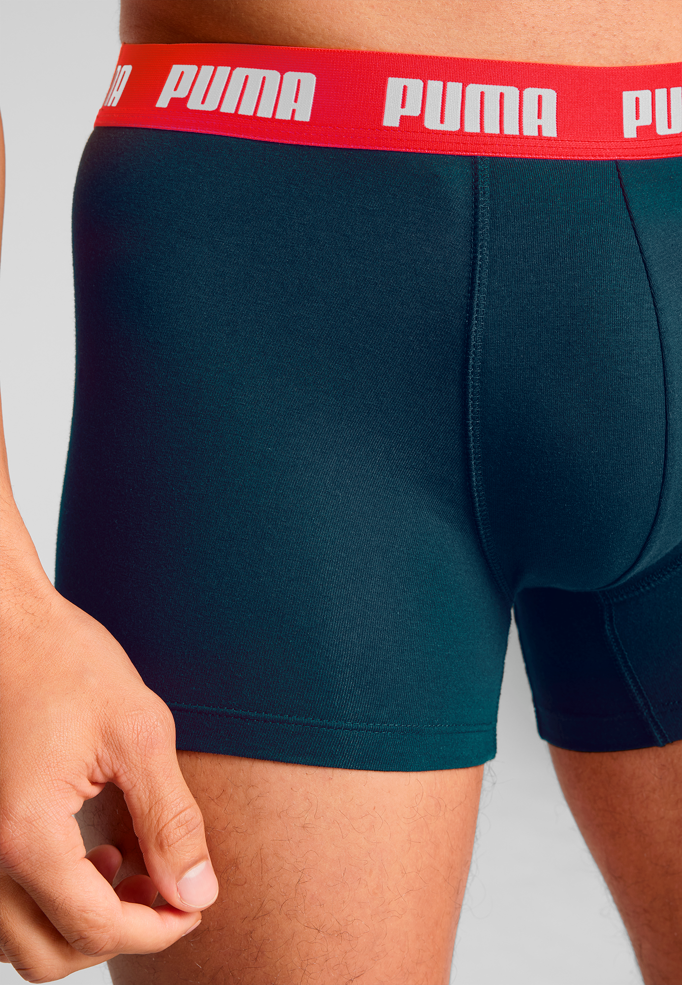 PUMA Boxershorts »PUMA MEN EVERYDAY BOXERS 3P«, (3er Pack), mit Komfortbund