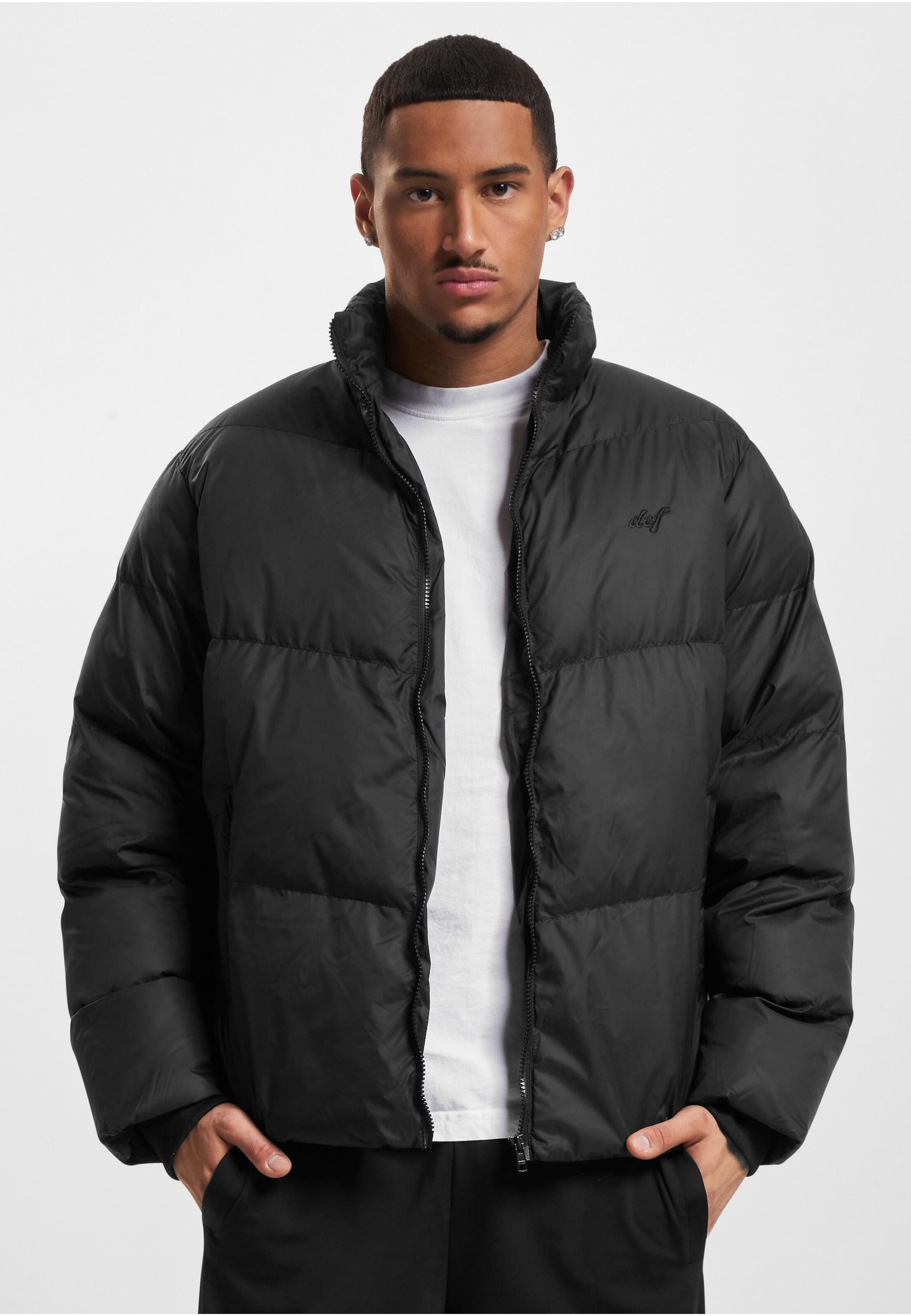 DEF Allwetterjacke »DEF Herren DEF Boxy Pufferjacket«, (1 St.), ohne Kapuze
