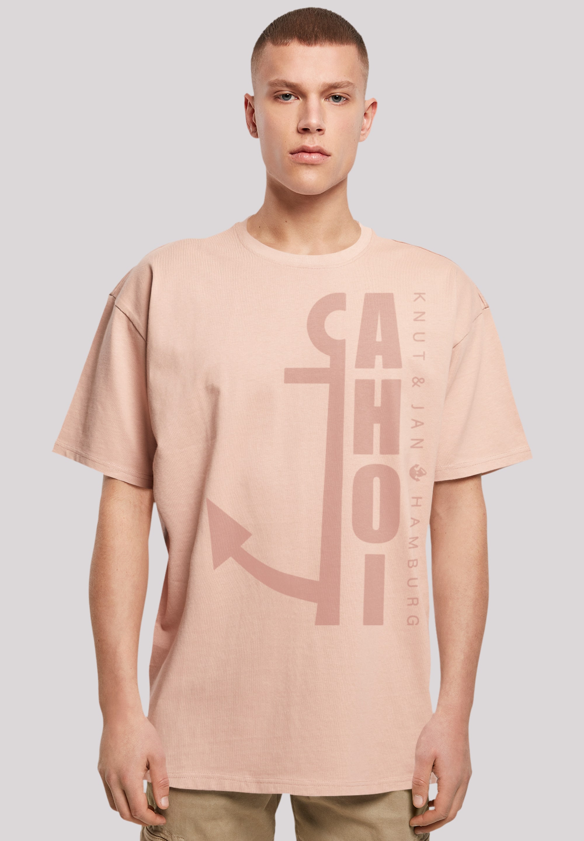 F4NT4STIC T-Shirt Anker ▷ »Ahoi & Jan BAUR | Knut Print Hamburg«, für