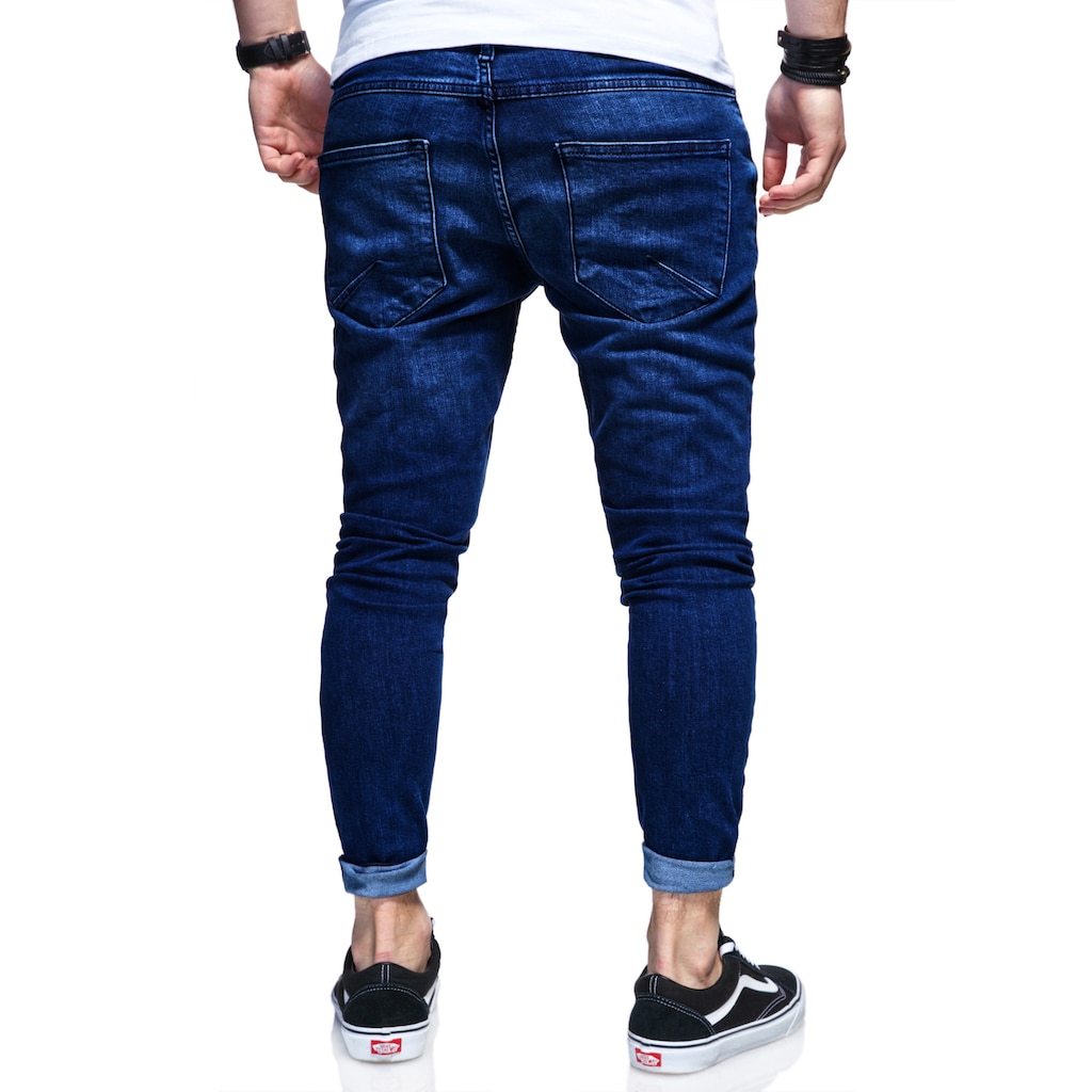 behype Slim-fit-Jeans »EIKE«