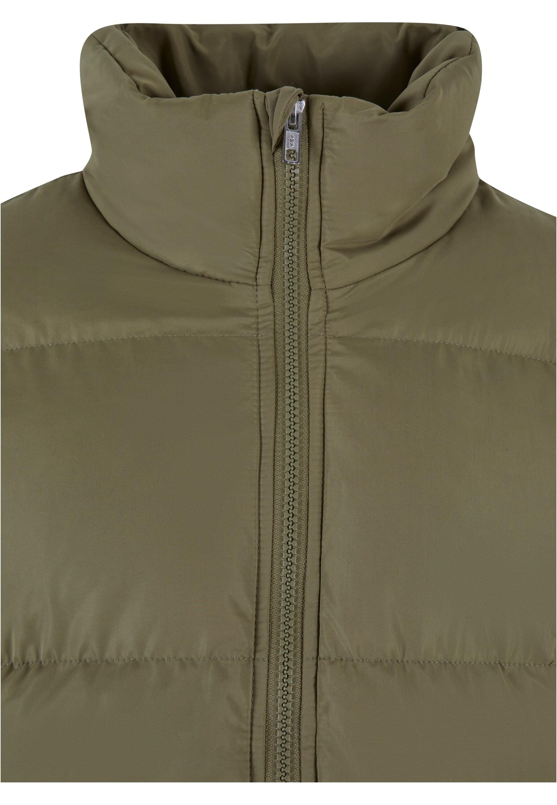URBAN CLASSICS Winterjacke »Urban Classics Damen Ladies Short Peached Puffer Jacket«, (1 St.), ohne Kapuze