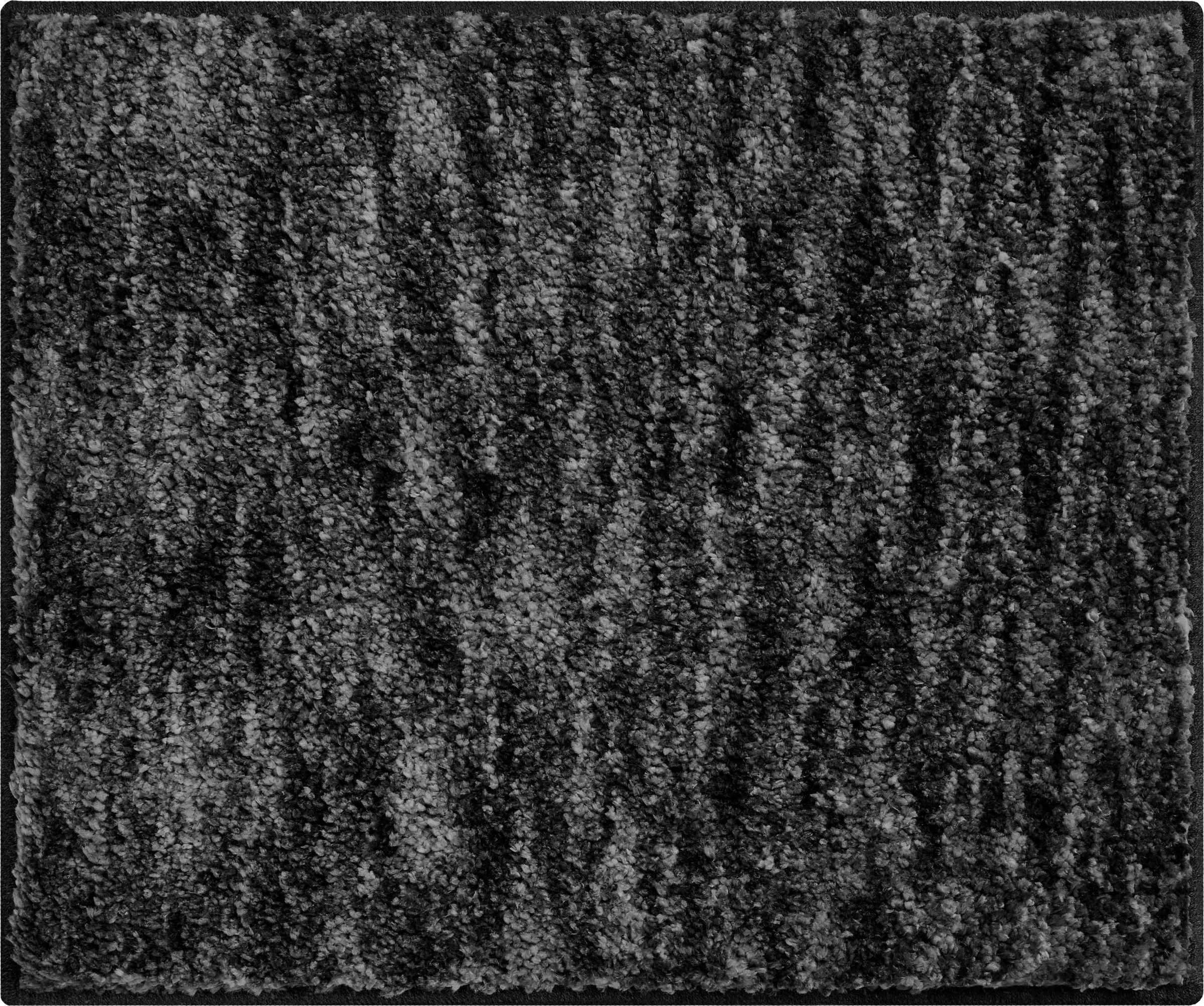 Grund Badematte »Mirage«, rutschhemmend beschichtet, fußbodenheizungsgeeignet, besonders dichter Flor, Badematte in Melange-Optik