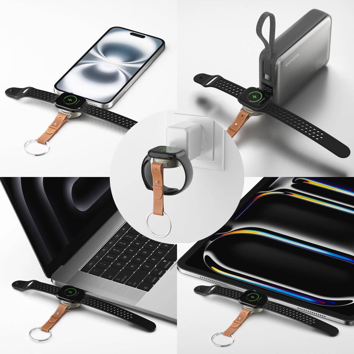 4smarts Wireless Charger »Wireless Charger für Apple Watch«
