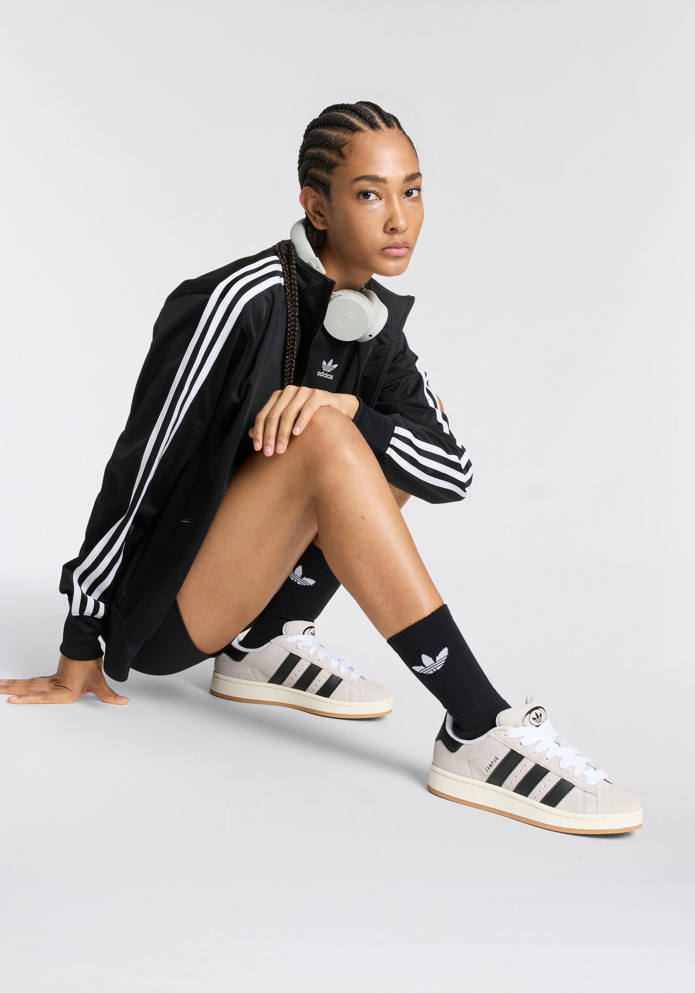 adidas Originals Sportsocken »TREFOIL CUSHION CREW SOCKEN, 3 PAAR«, (3 Paar)