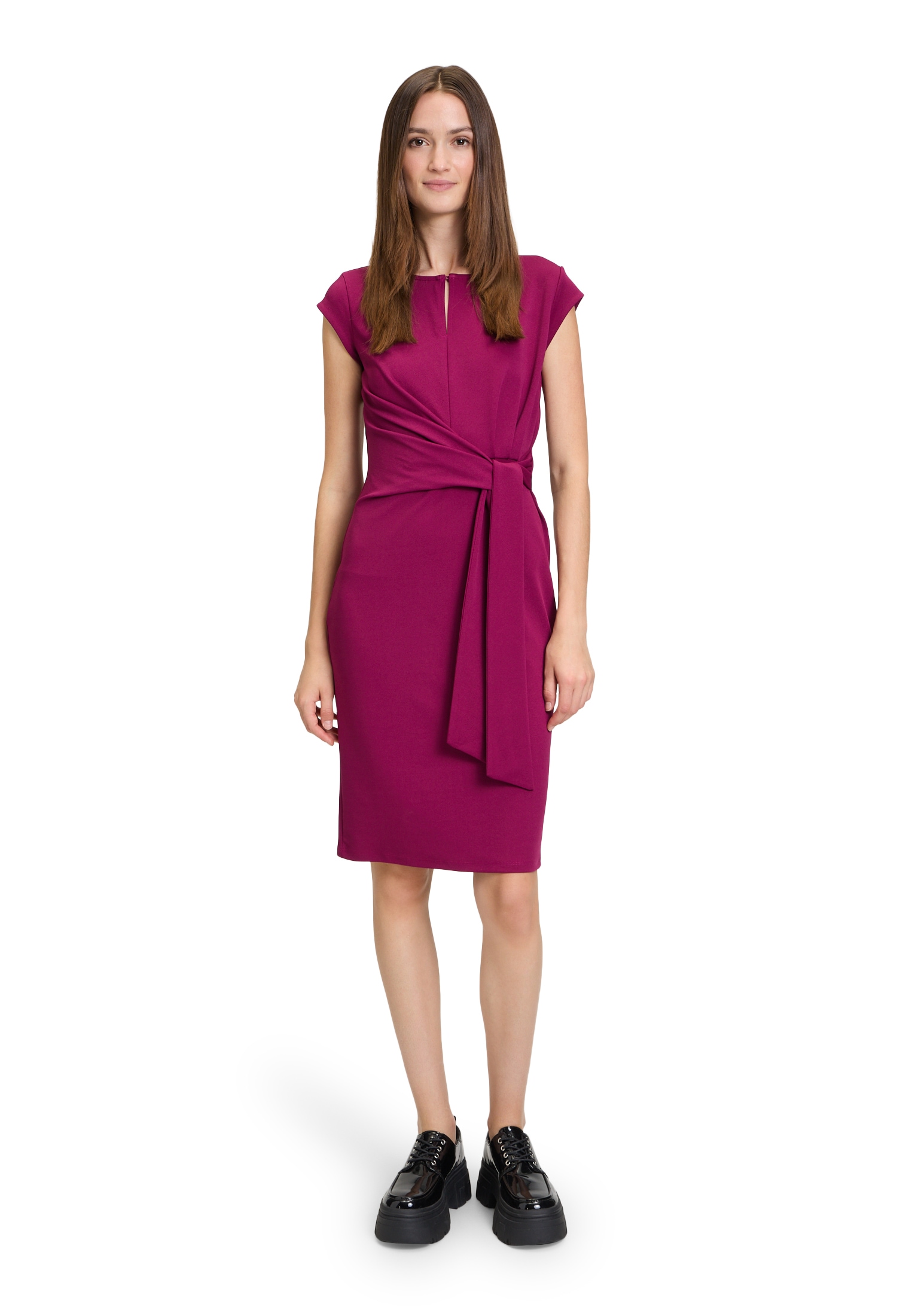 Cartoon Jerseykleid »Cartoon Jerseykleid mit Raffung«, Form