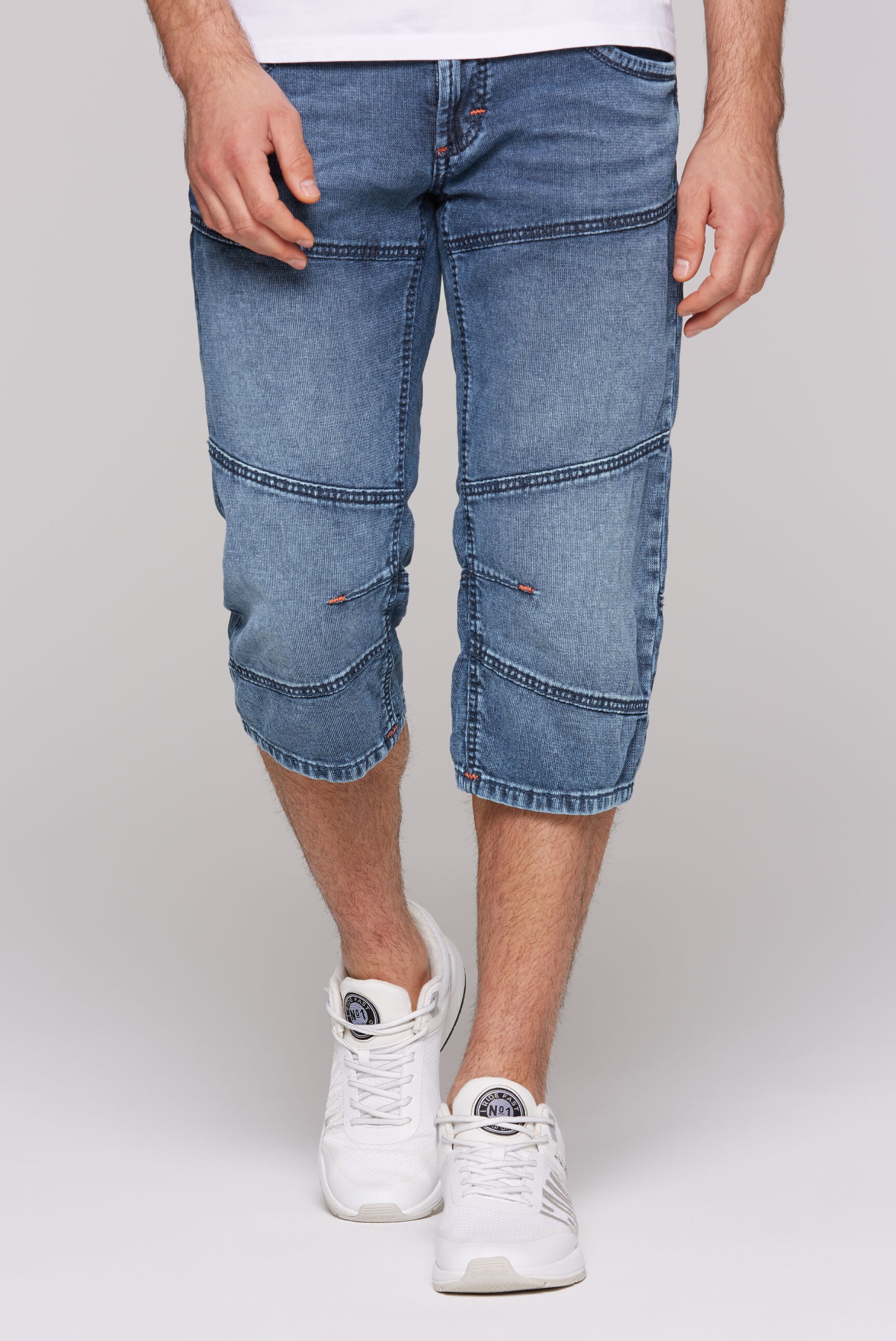 CAMP DAVID Jeansshorts, mit normaler Leibhöhe