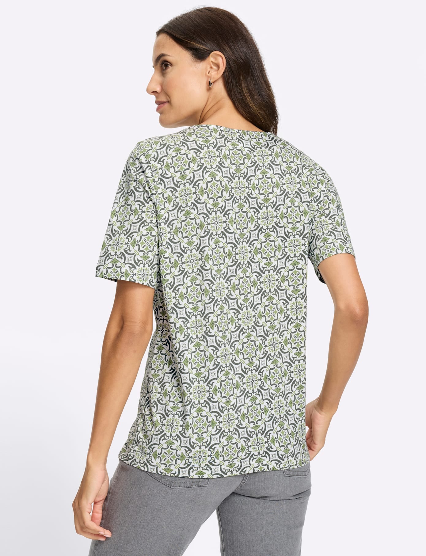   Print-Shirt »Druck-Shirt« 1 tlg.