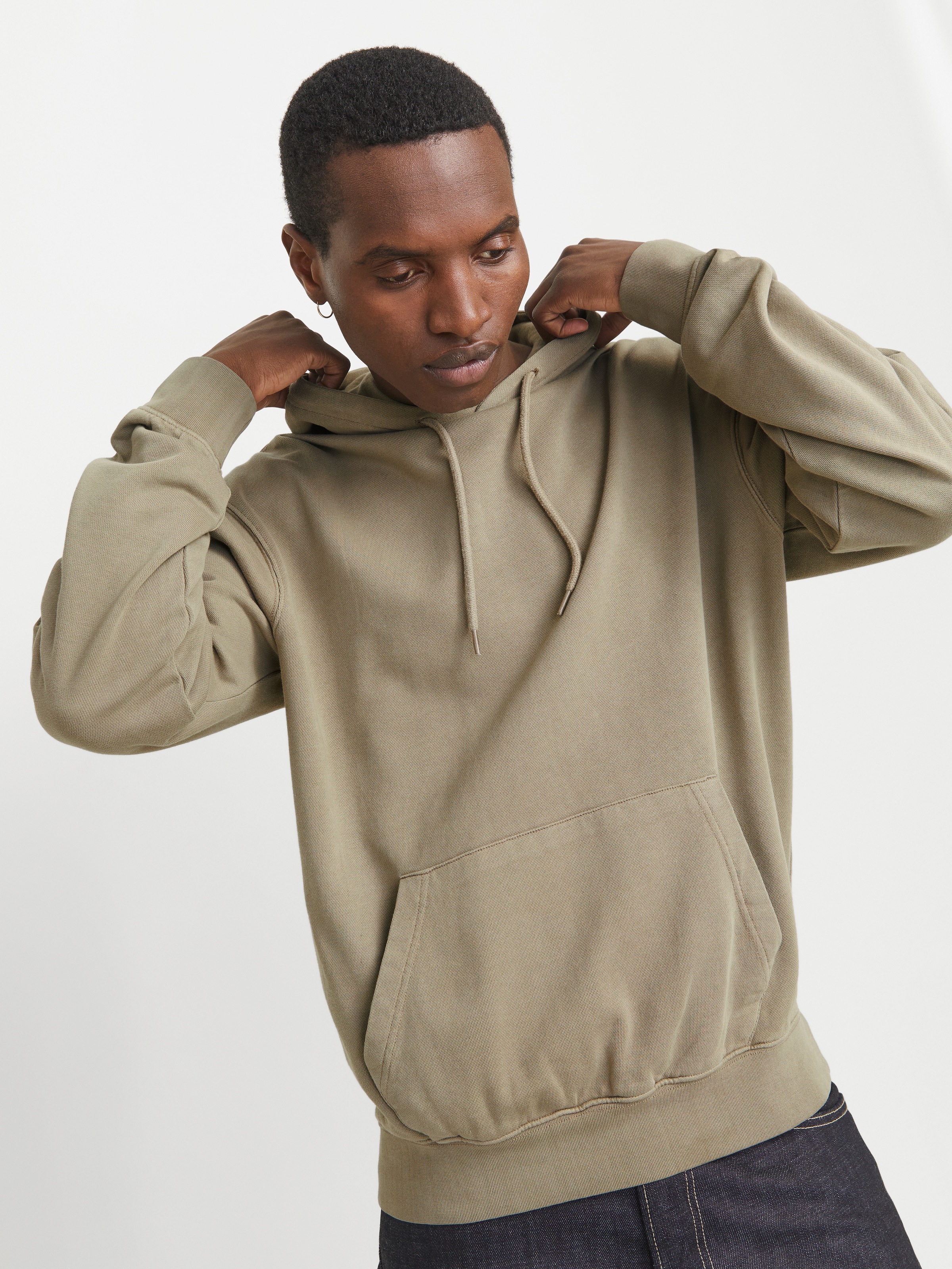 Jack & Jones Kapuzensweatshirt »JJECHARGE FADED SWEAT HOOD NOOS«, mit Kapuze