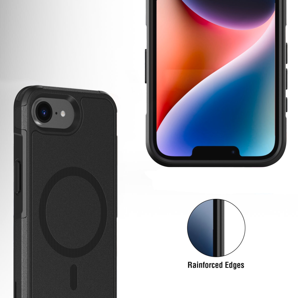 4smarts Handyhülle »Defend«, Backcover, Schutzhülle, Handyschutzhülle, Case, Schutzcase, stoßfest