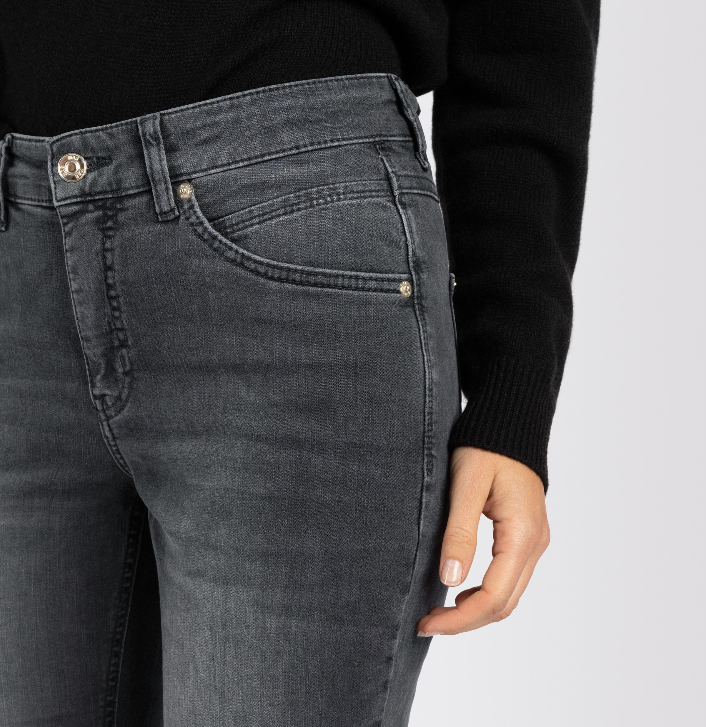 MAC Stretch-Jeans »Melanie«, Gerade geschnitten