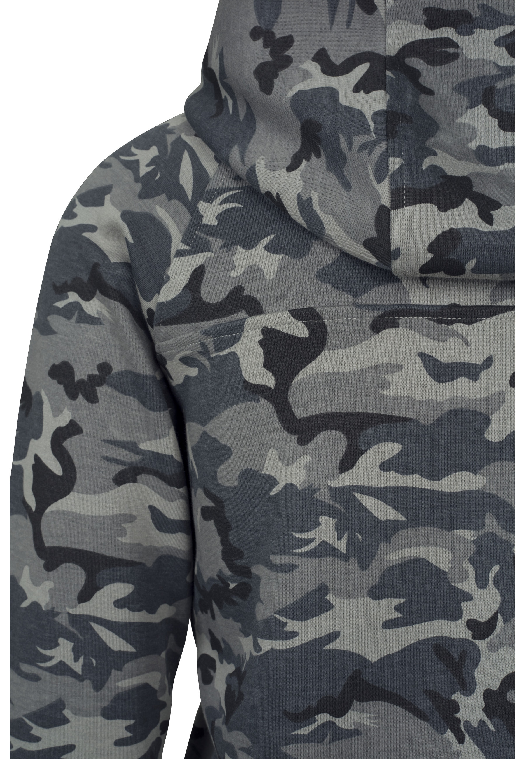 URBAN CLASSICS Langmantel »Urban Classics Herren Interlock Camo Zip Jacket«