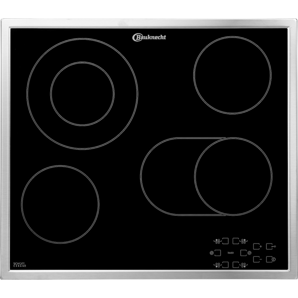 BAUKNECHT Backofen-Set »BAKO 700 STEAM«, BAKO 700 STEAM, mit 2-fach-Teleskopauszug