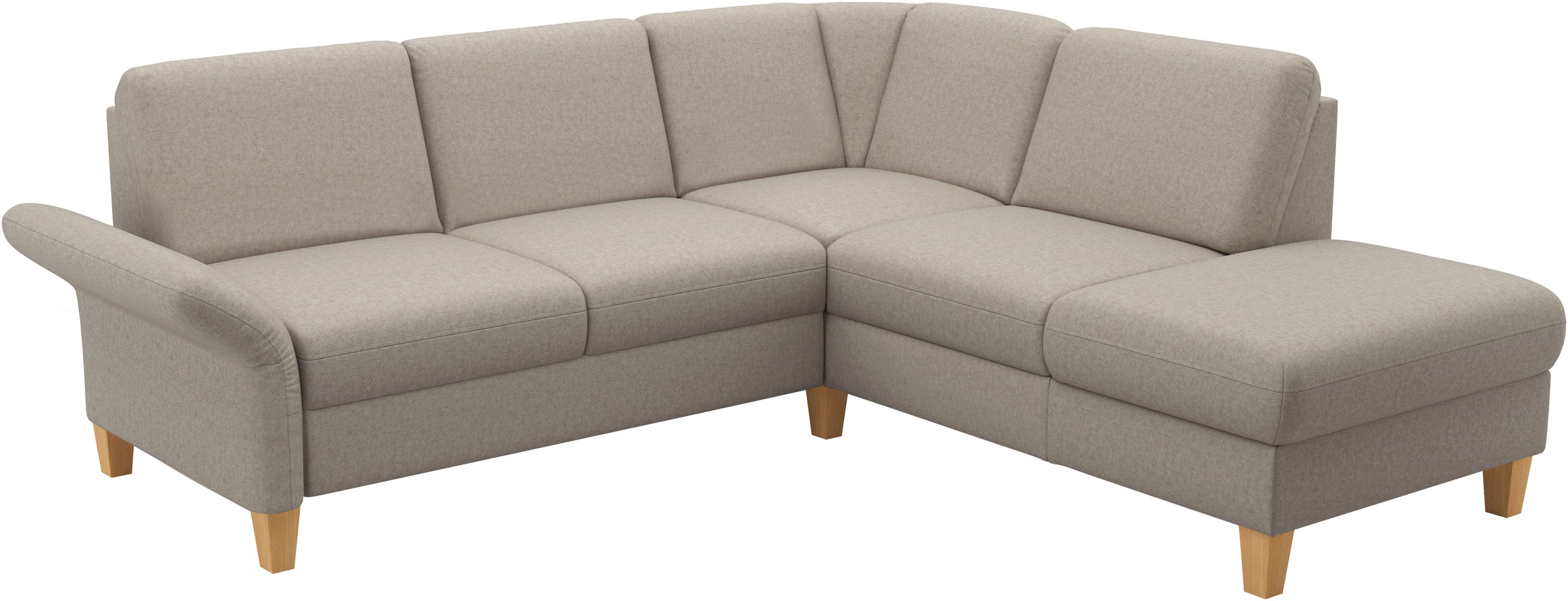 Home affaire Ecksofa »Rochelle, L-Form«, wahlweise mit Armteilverstellung, Bettfunktion und Bettkasten