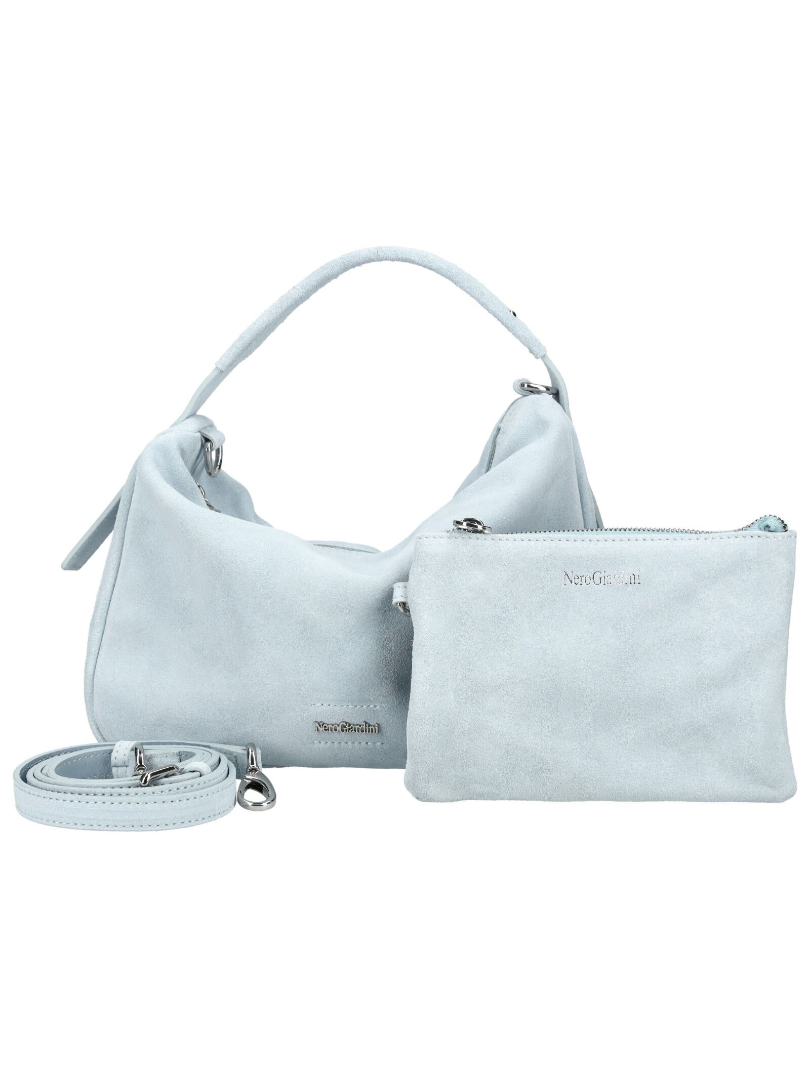 Nero Giardini Henkeltasche "Nero Giardini Taschen Veloursleder" günstig online kaufen