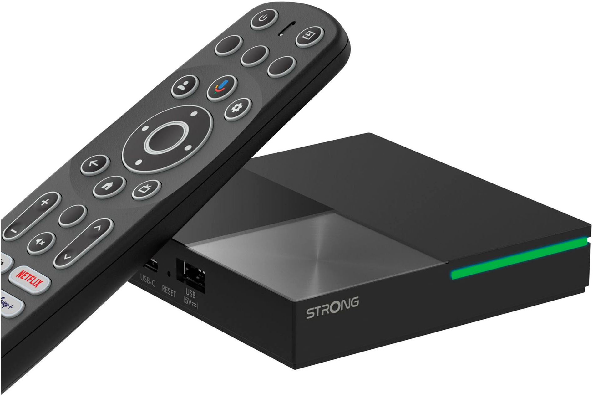Strong Streaming-Box »LEAP-S3 PRO«, Video-Streaming: Netflix, Youtube, Amazon Prime Video, Disney+