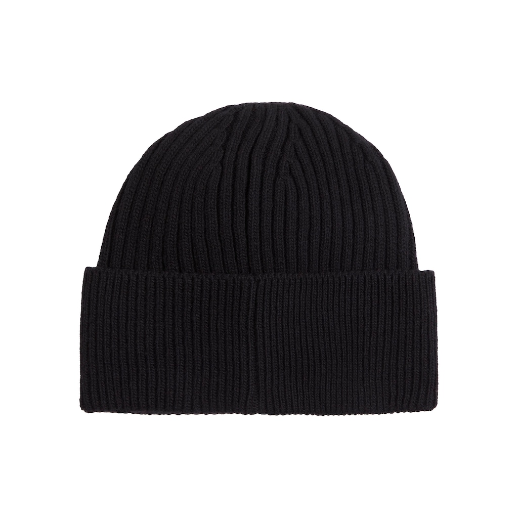 Calvin Klein Beanie »TONAL RUBBER PATCH BEANIE«