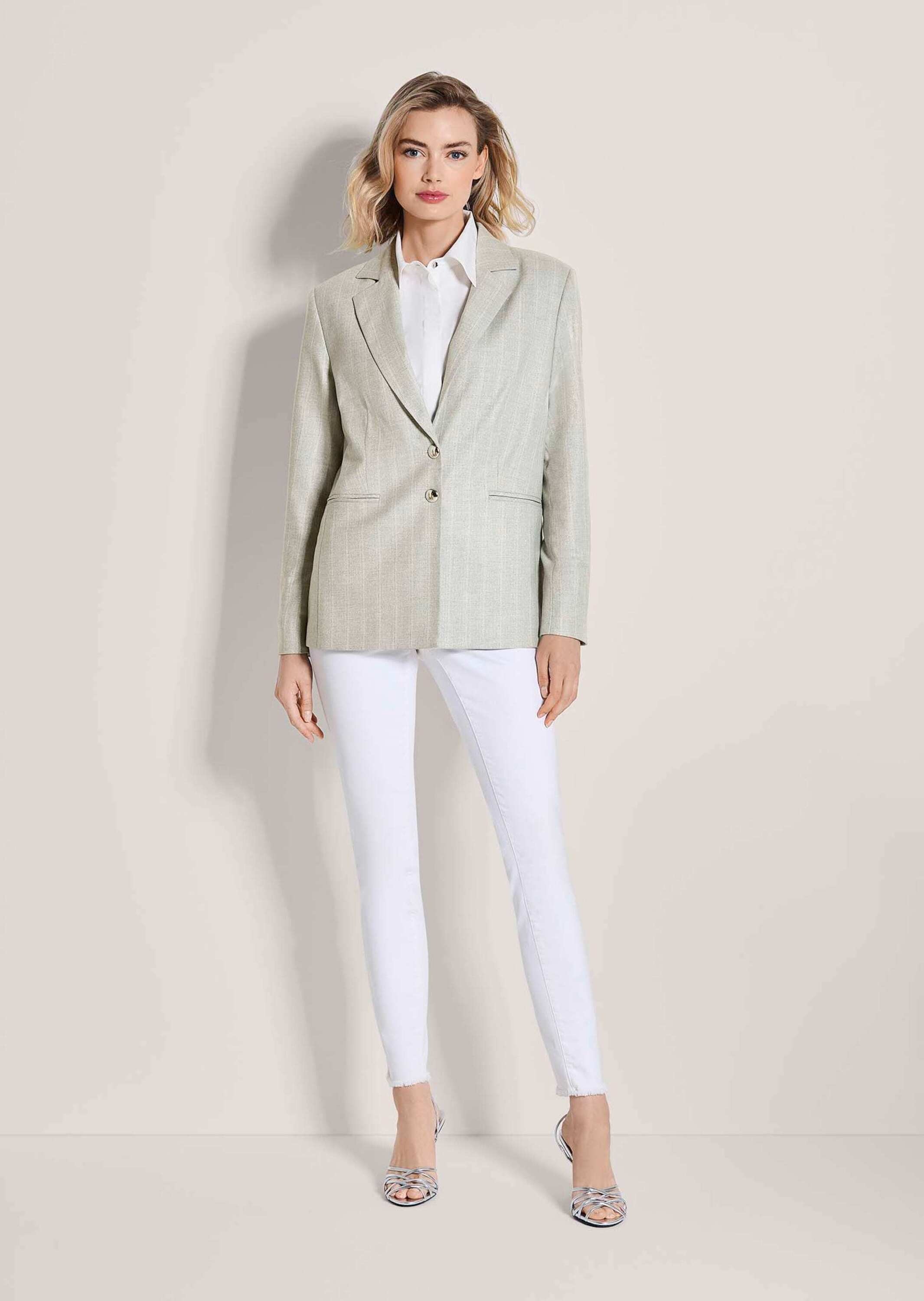 MADELEINE Jackenblazer "Blazer Eleganter Einreiher mit Nadelstreifen" schim günstig online kaufen