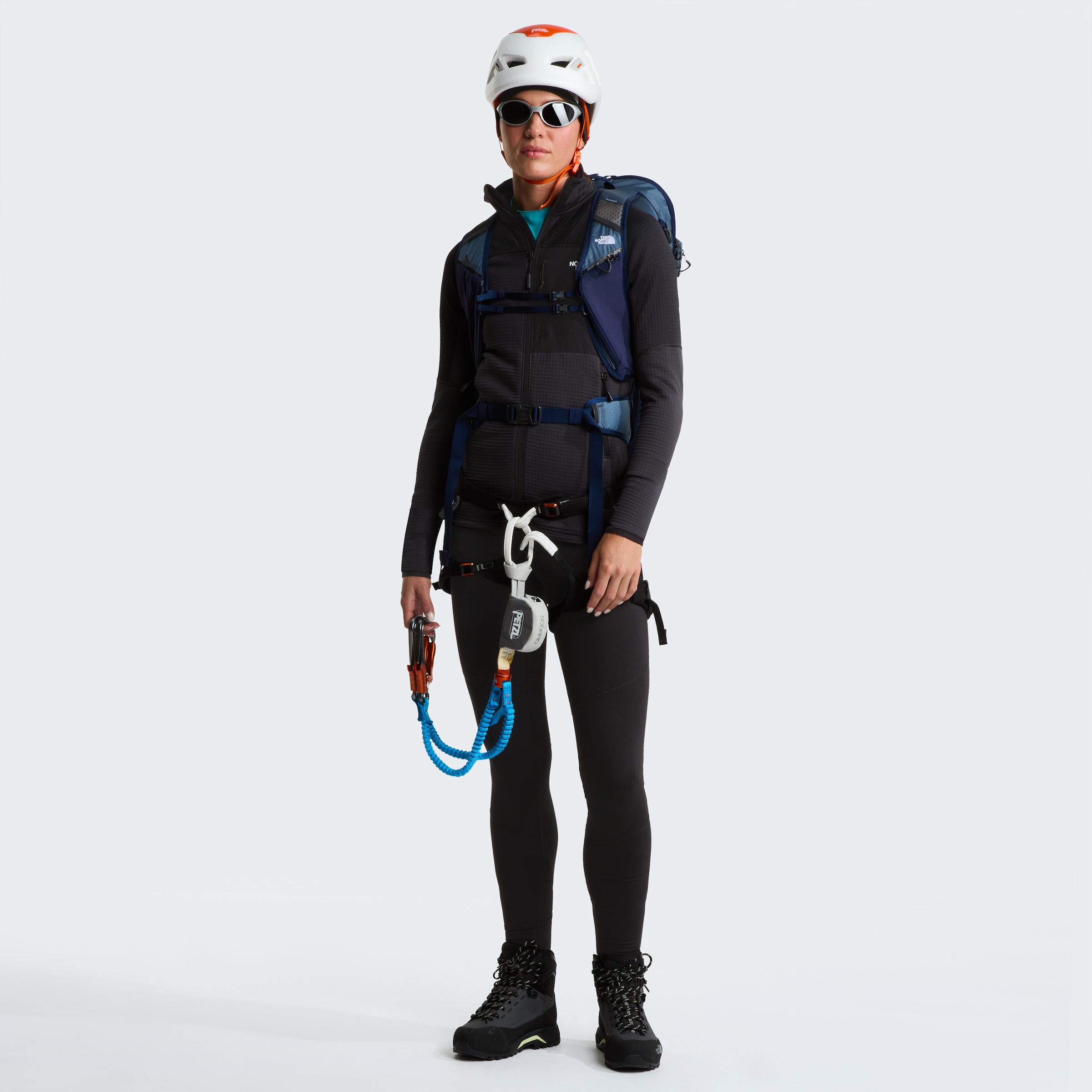 The North Face Fleecejacke »W POLARTEC POWERGRID STORMGAP JACKET« für Erwachsene, für Outdoor-Aktivitäten, sportlicher Stil