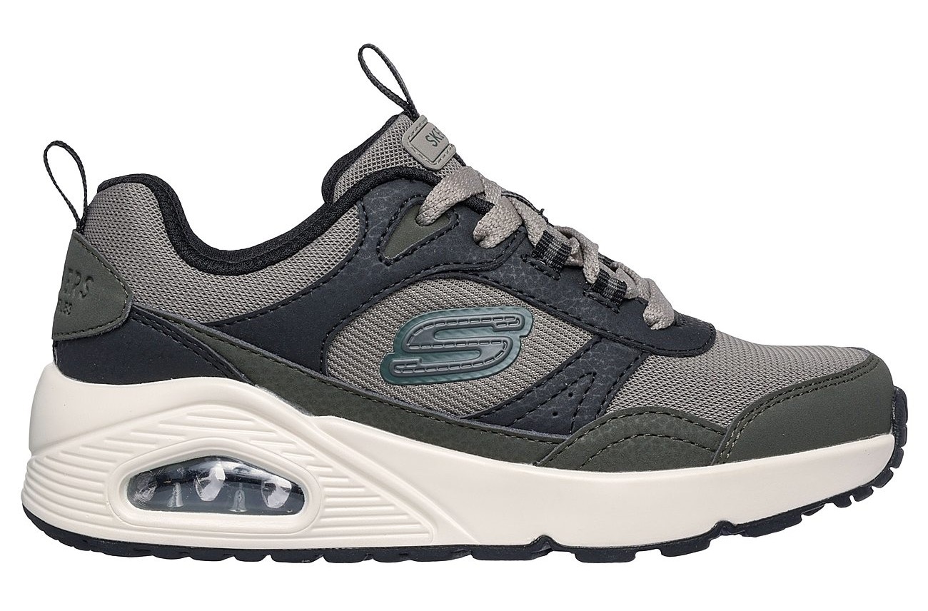 Skechers Sneaker »UNO - RETRO GROOVE«, Freizeitschuh mit Memory Foam, Größenschablone zum Download