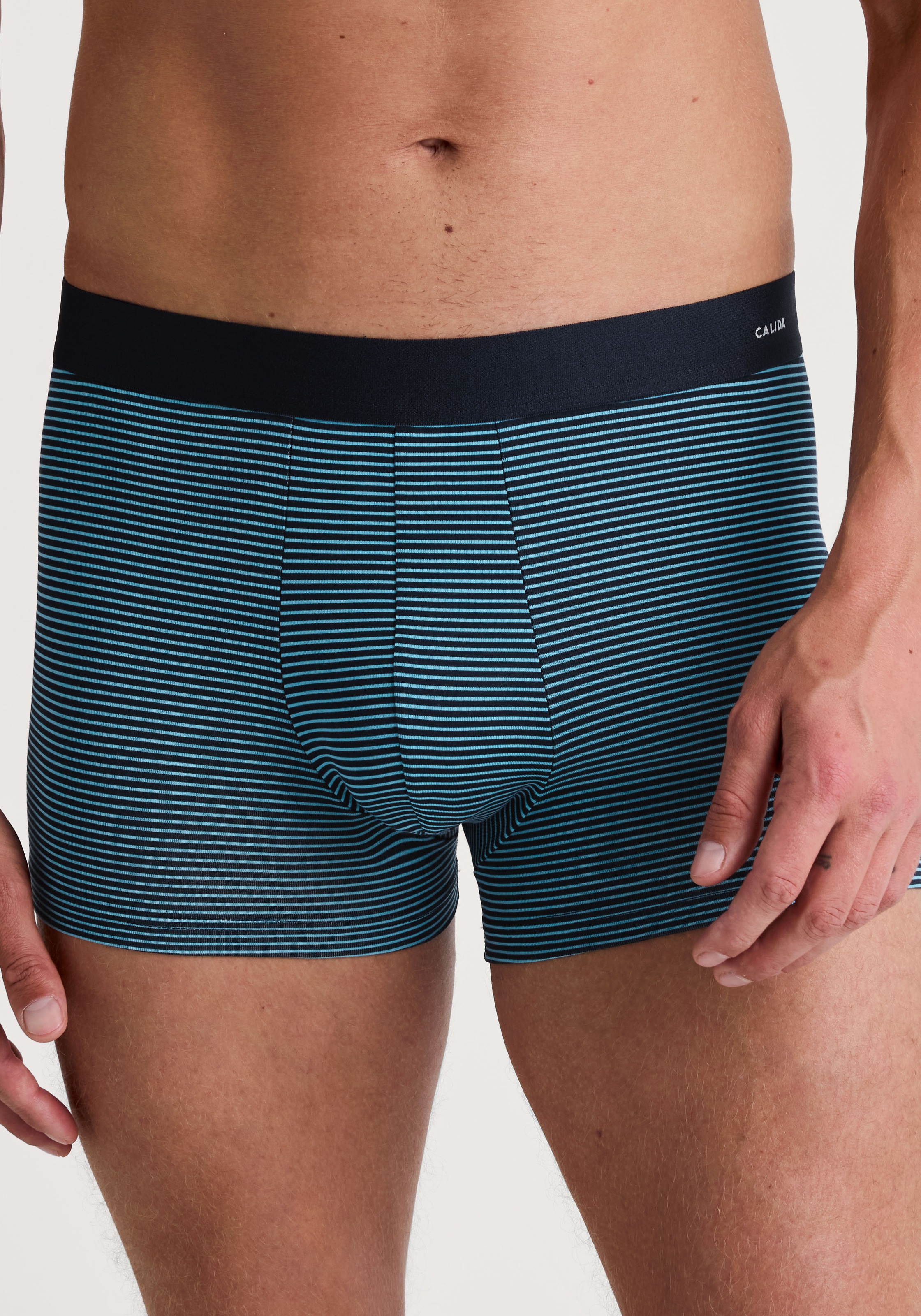 CALIDA Boxershorts "Cotten Code Design", mit weichem Elastikbund günstig online kaufen