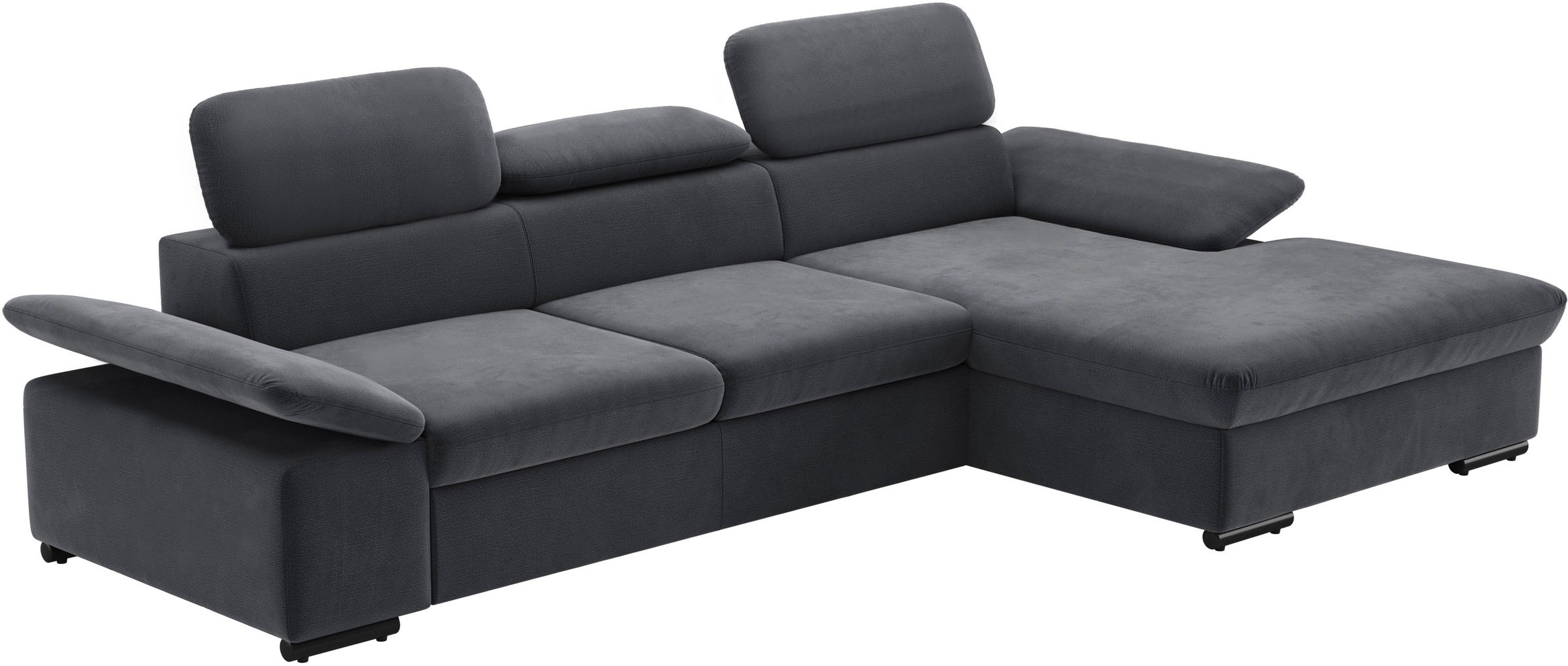 sit&more Ecksofa »Alcudia L-Form«, wahlweise mit Bettfunktion