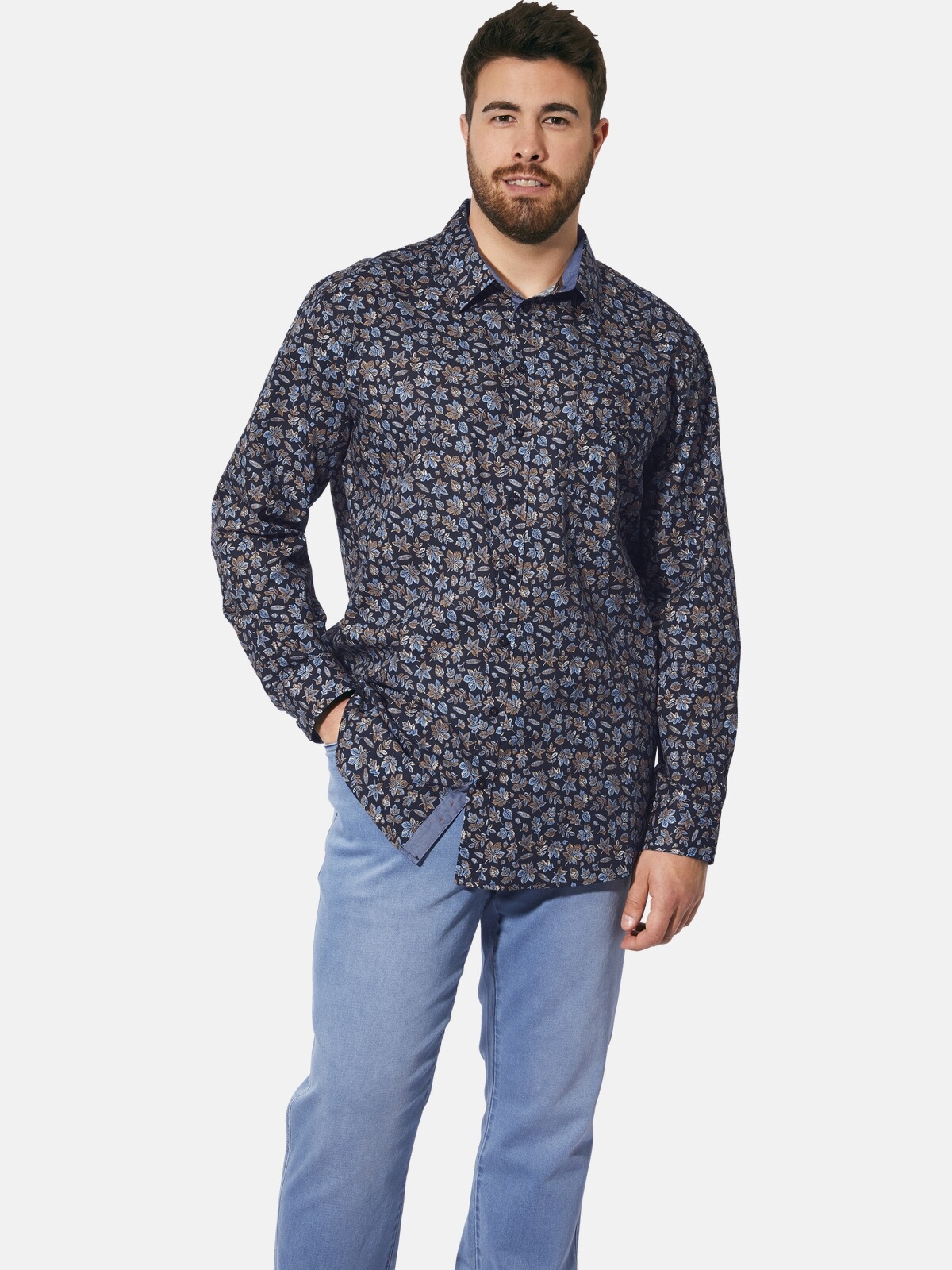 Charles Colby Langarmhemd "Hemd DUKE CASPIAT" günstig online kaufen