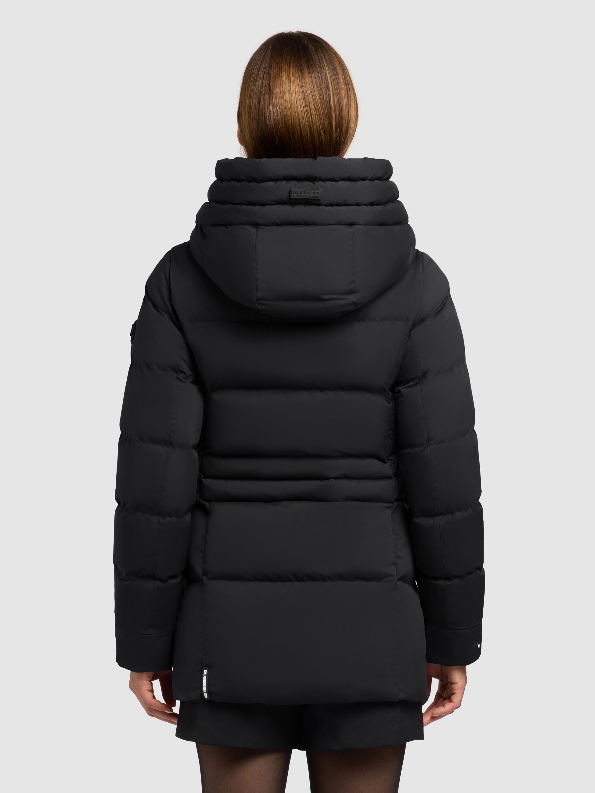 khujo Steppjacke »MATLA«, mit Kapuze, Reißverschlusstaschen mit Fleecefutter, eine Ärmeltasche