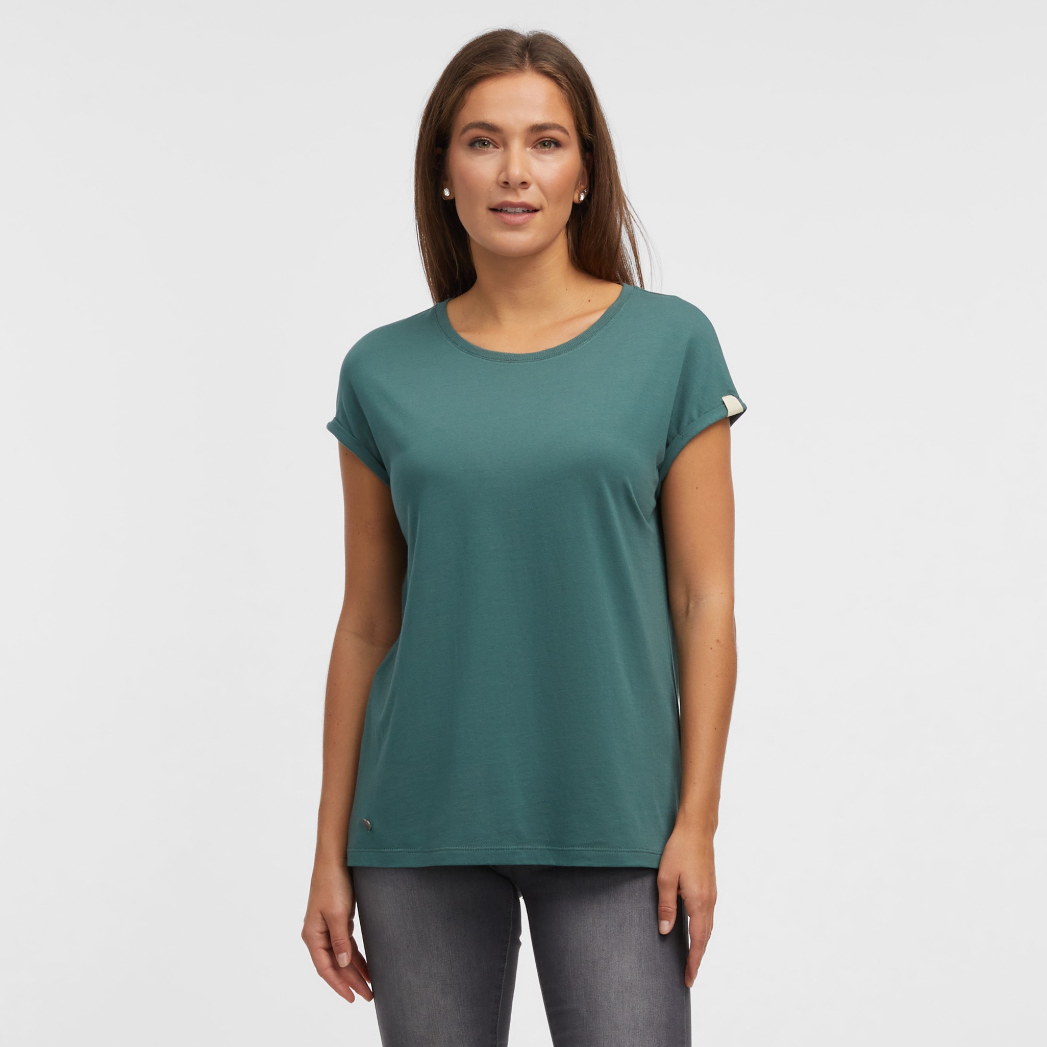 Ragwear T-Shirt 'MINTT IKAT' in Blau | ABOUT YOU