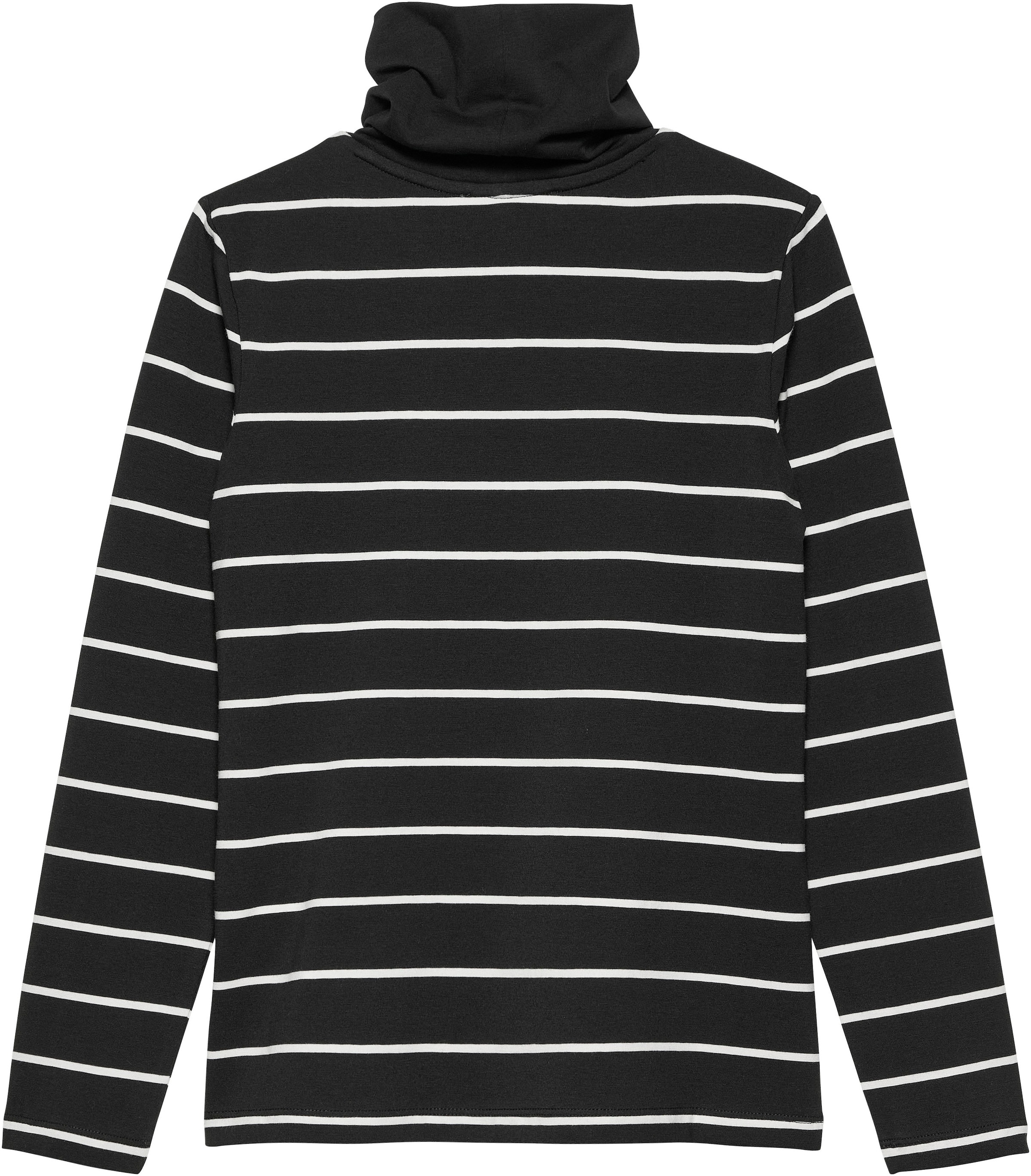 Calvin Klein Jeans Rollkragenshirt »Slim Roll Neck Stripe Ls T-Shirt« für Kinder bis 16 Jahre und mit Logoschriftzug