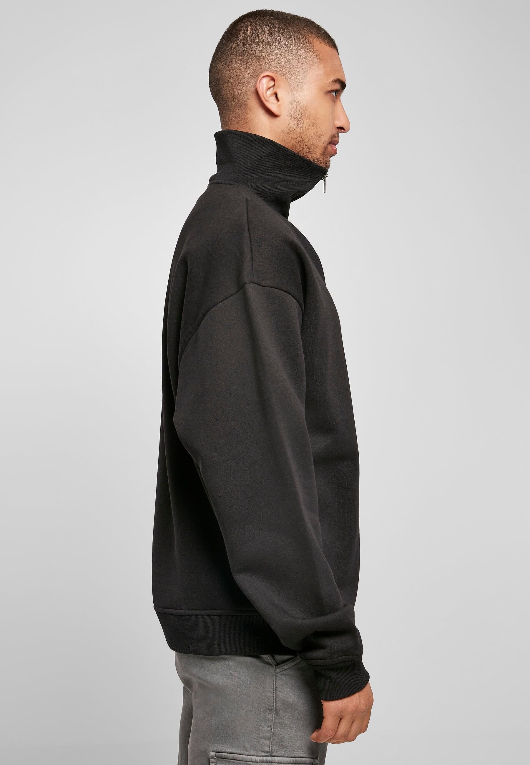 URBAN CLASSICS Rundhalspullover »Urban Classics Herren Big Troyer«, (1 tlg.)