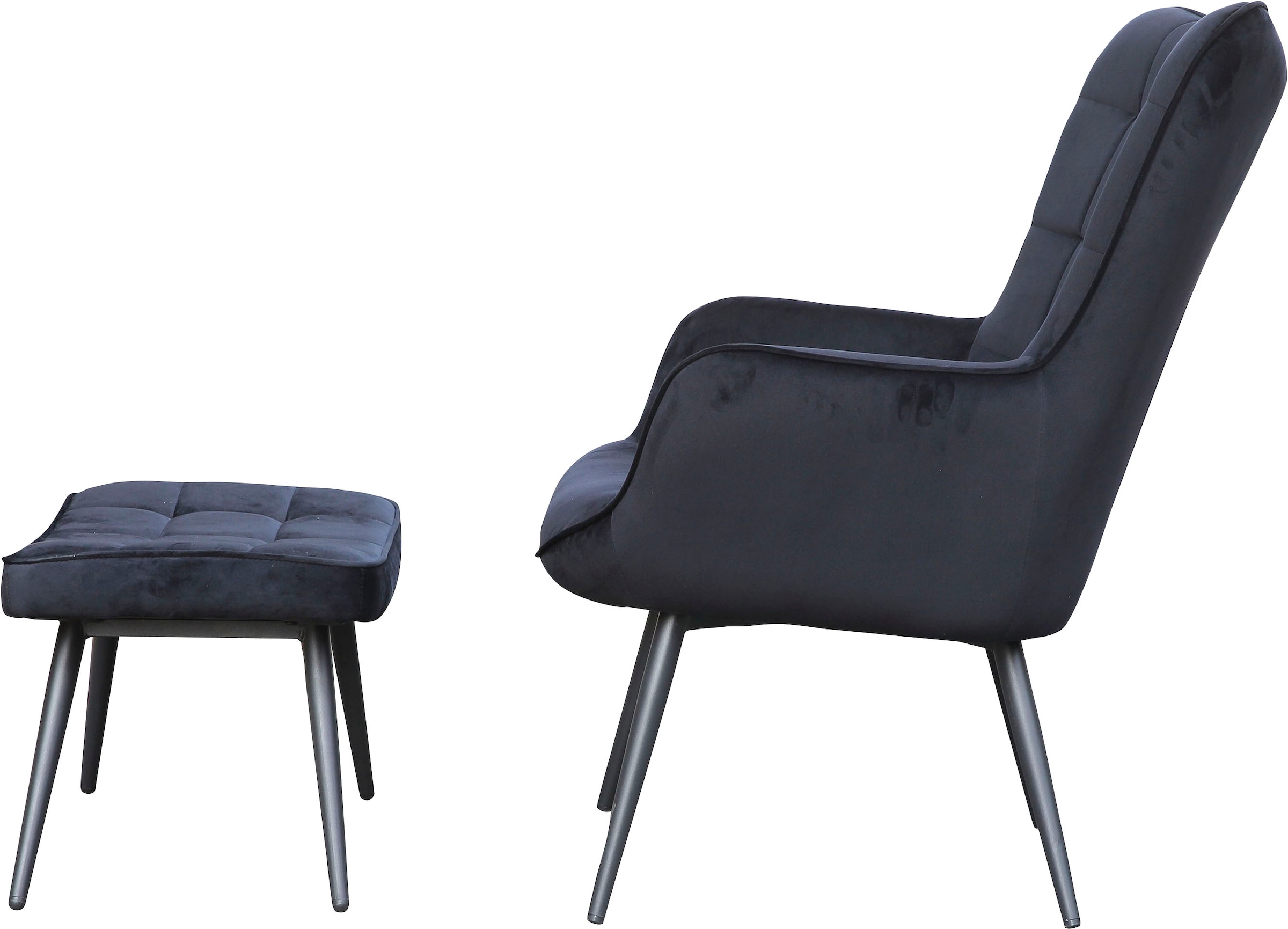 byLIVING Sessel »Uta«, (1 St.), in Cord, Samt oder Webstoff | BAUR | Einzelsessel