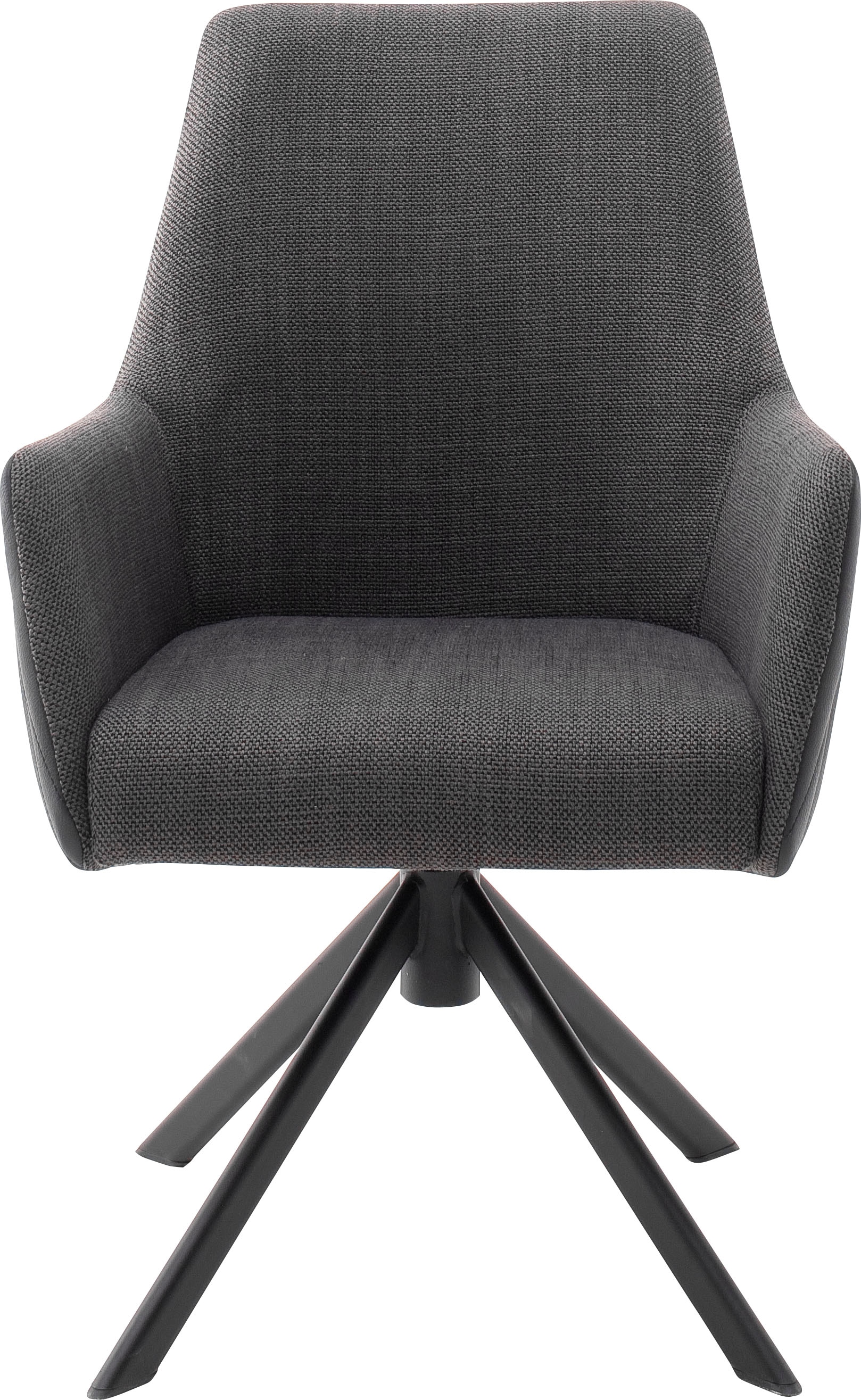MCA furniture 4-Fußstuhl »Reynosa«, (Set), 2 St., Esszimmerstuhl 360°drehbar mit Nivellierung, Belastbar bis 120 kg