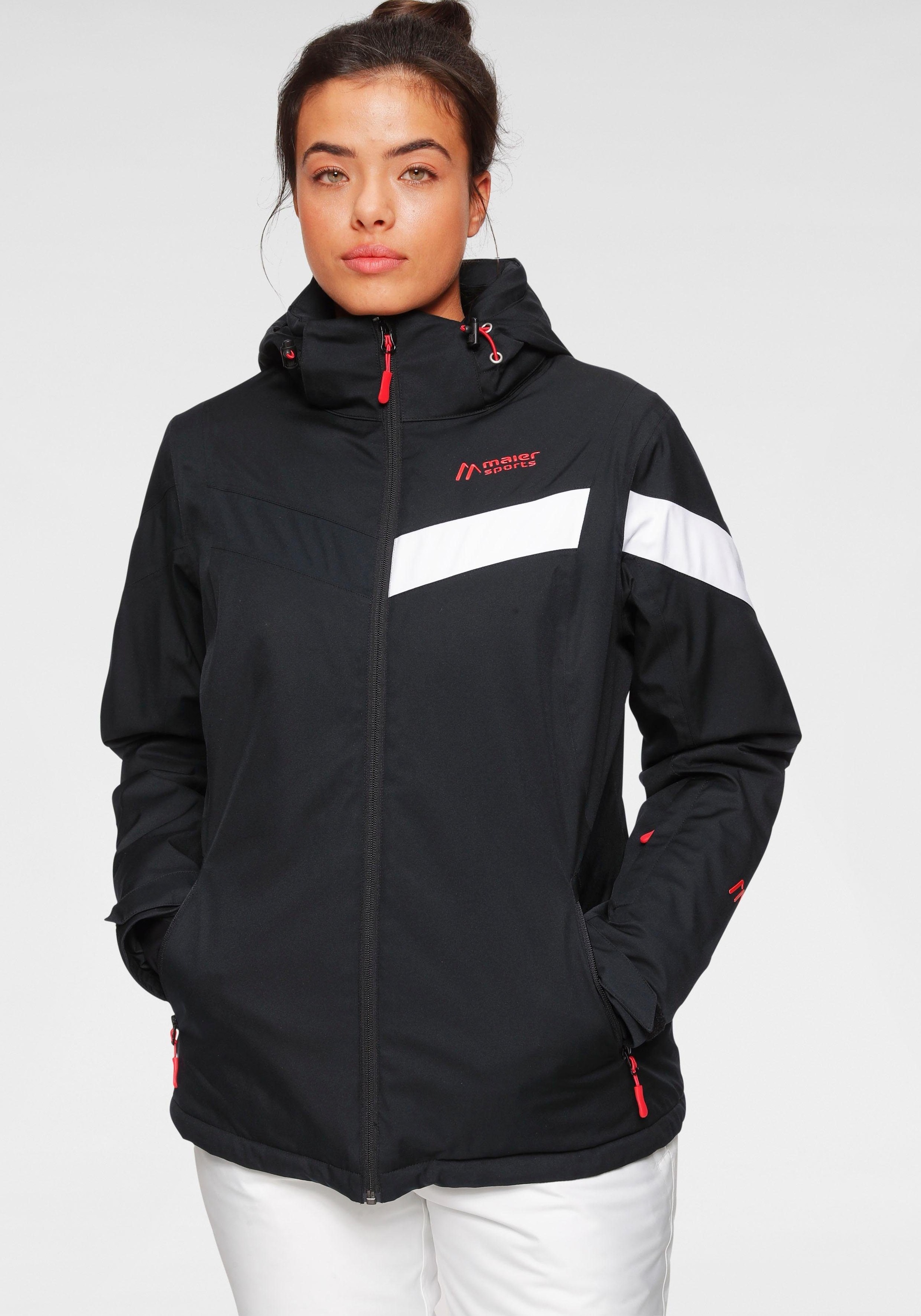 Maier Sports Skijacke "Ski Jacke wattiert Damen", mit Kapuze, Winterjacke b günstig online kaufen