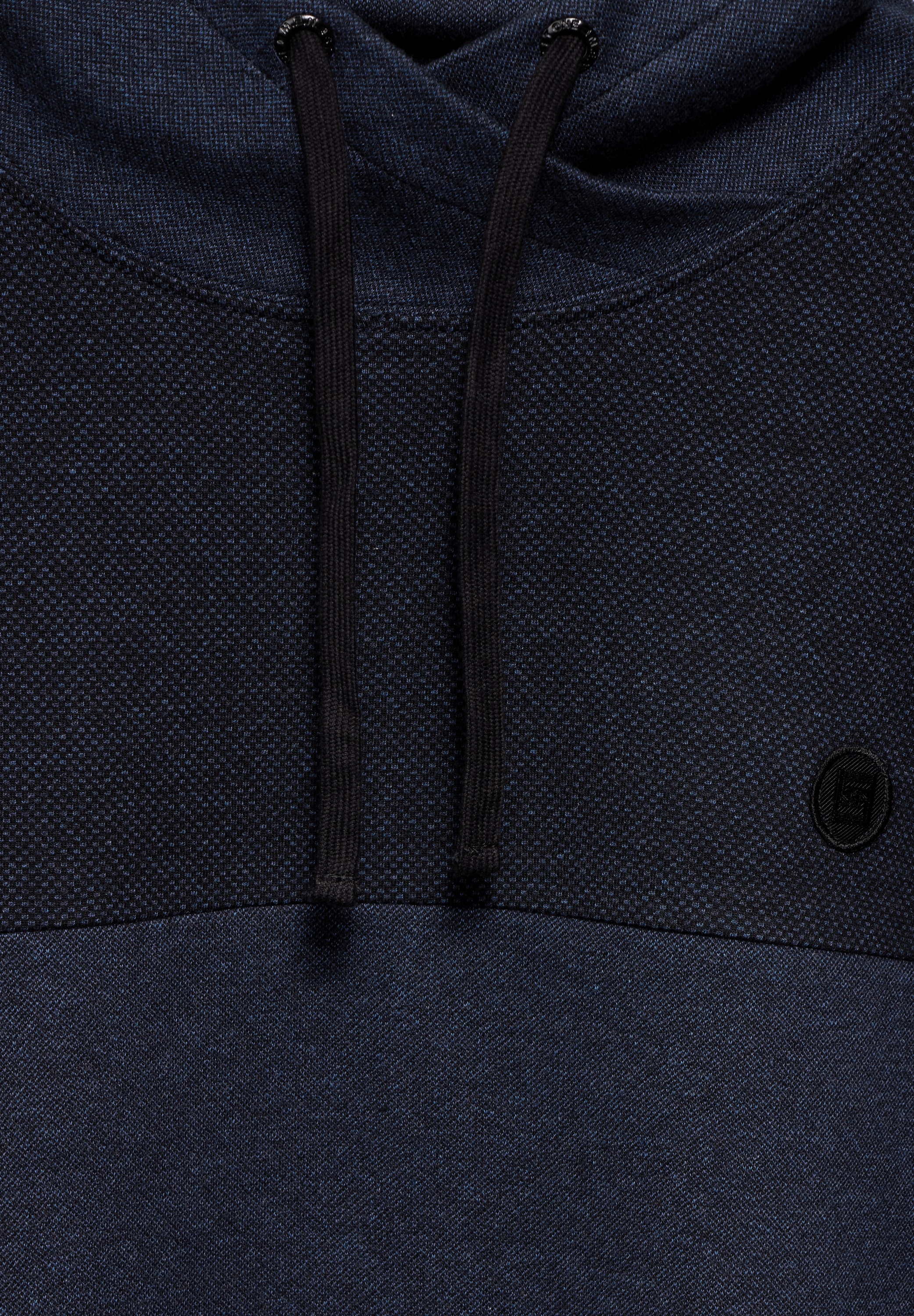 STREET ONE MEN Sweatshirt, mit Schalkragen