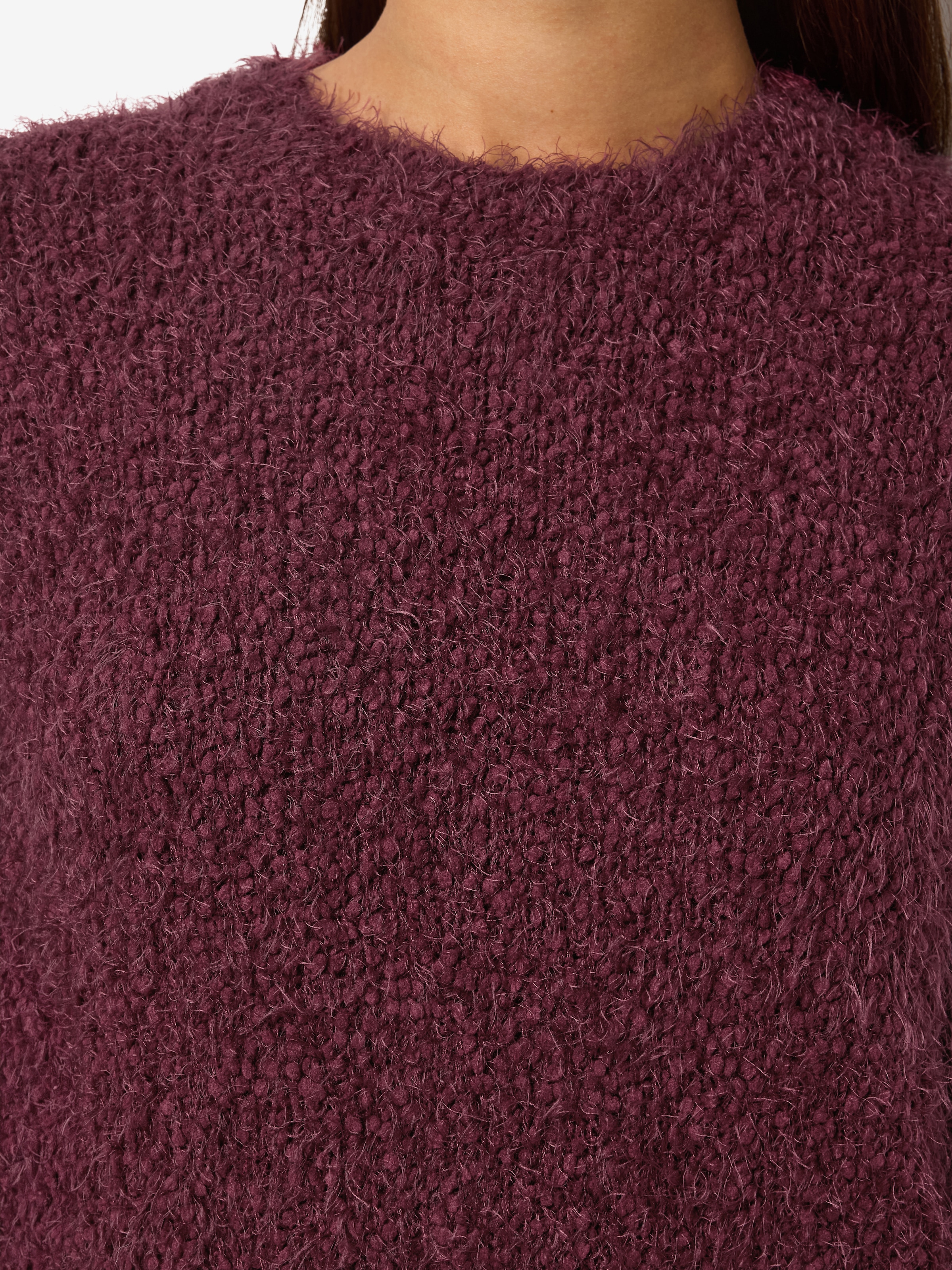 Noisy may Rundhalspullover »NMSASSY L/S O-NECK KNIT FWD NOOS«