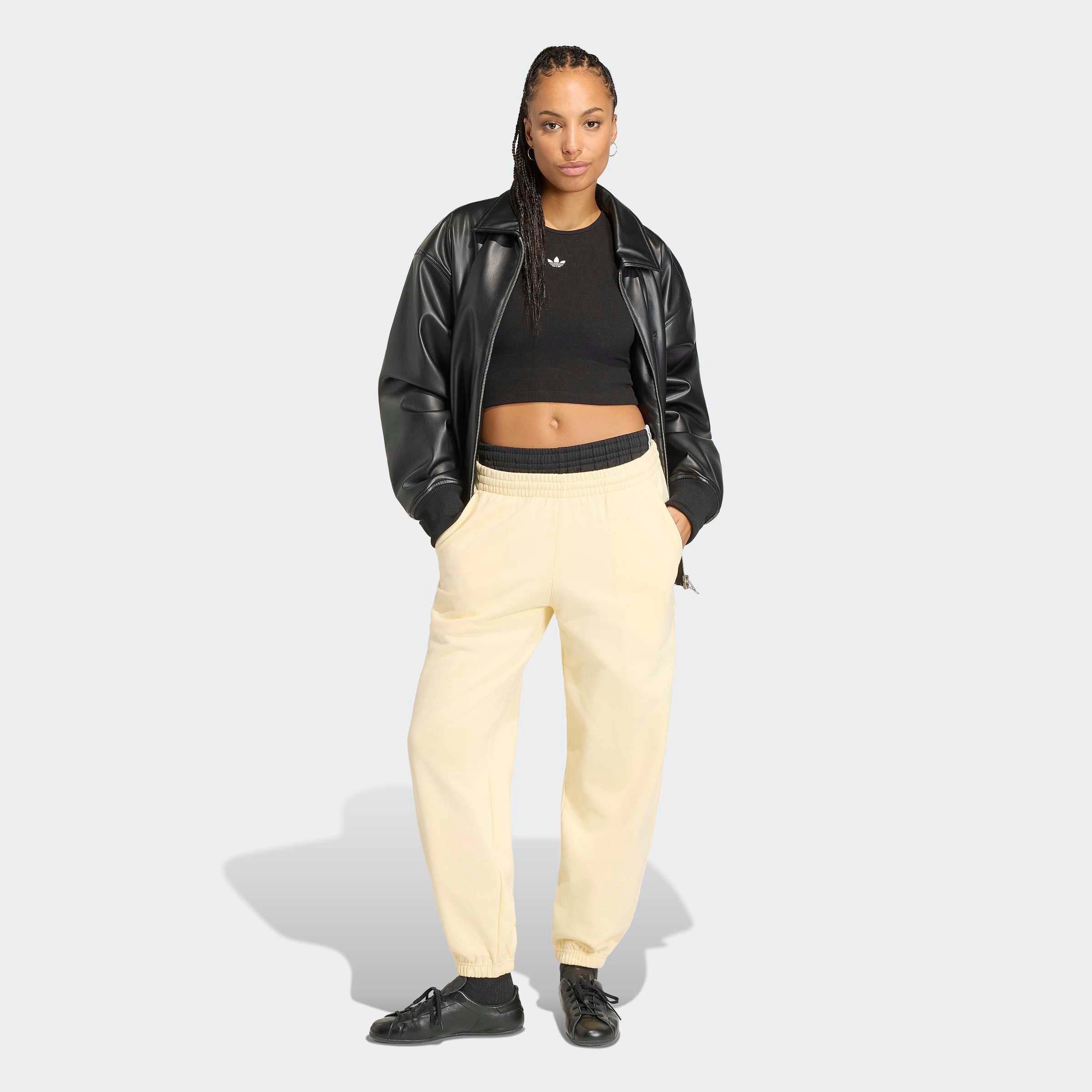 adidas Originals Sporthose »ESSENTIALS FRENCH TERRY«  mit Baumwolle, normale Weite