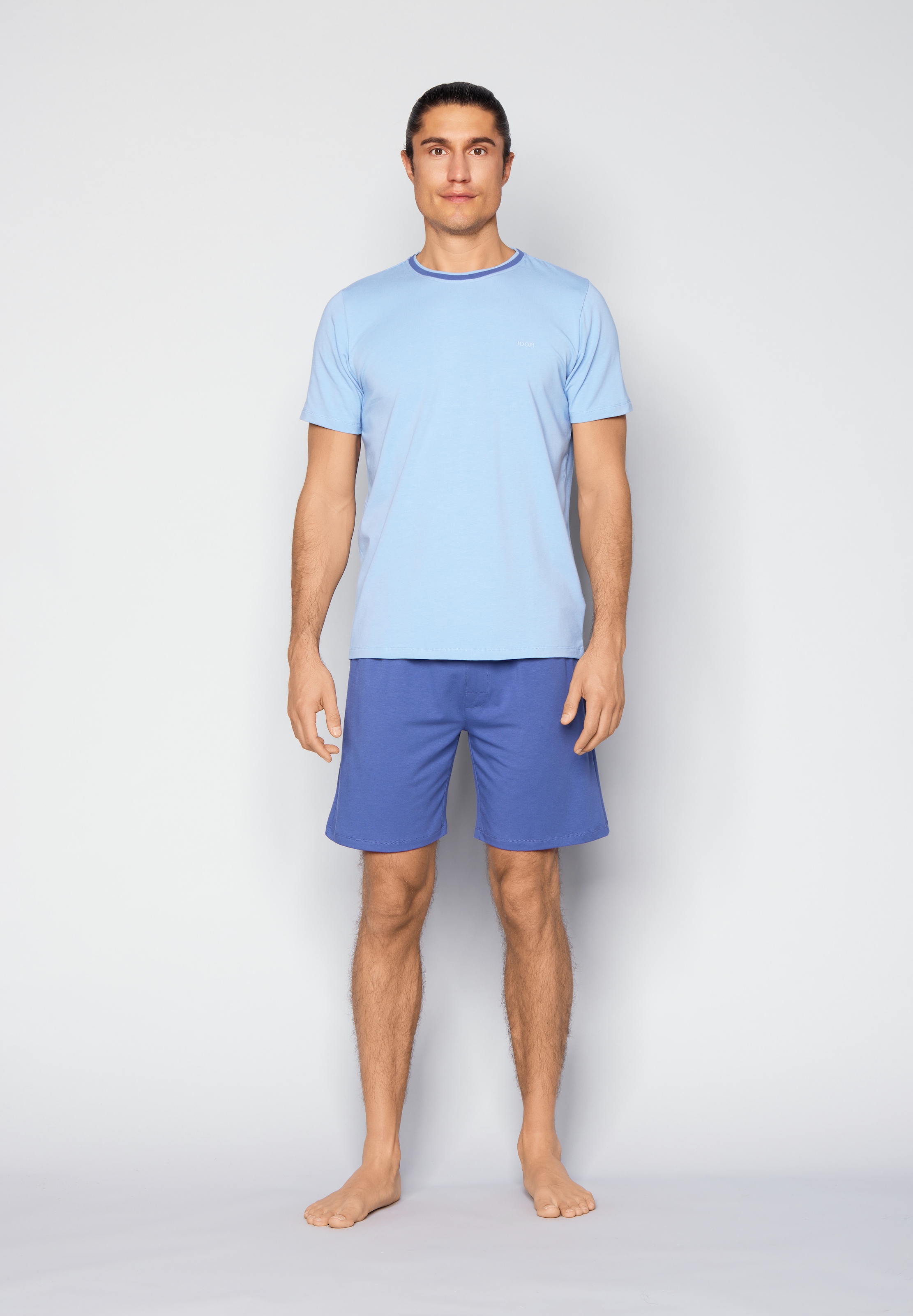 JOOP! Shorty »Core« 2 tlg. mit kurzem Arm und Rundhalsausschnitt, Baumwoll-Mix