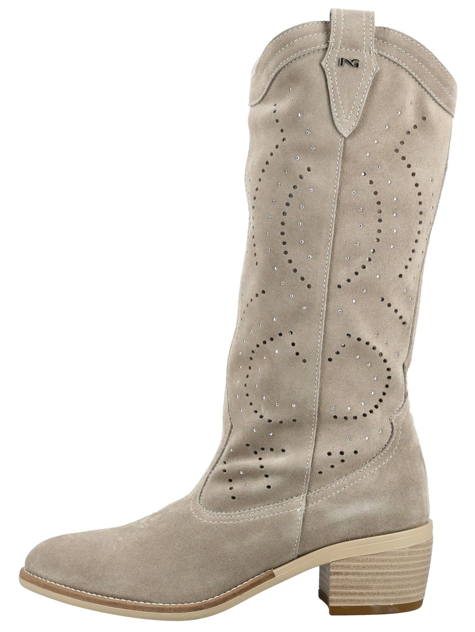 Nero Giardini Bikerboots "Nero Giardini Stiefel Veloursleder" günstig online kaufen