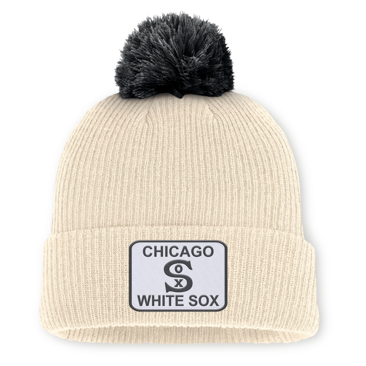 Nike Bommelmütze "Nike Mütze Chicago White Sox Nike Peak Std. Cuff Pom Bean günstig online kaufen