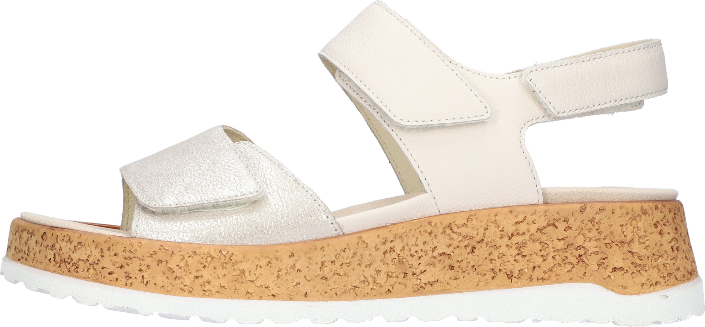 Waldläufer Plateausandale »H-LIBBY«  Sommerschuh, Sandalette, Bequemschuh mit Klettverschlüsse, H-Weite