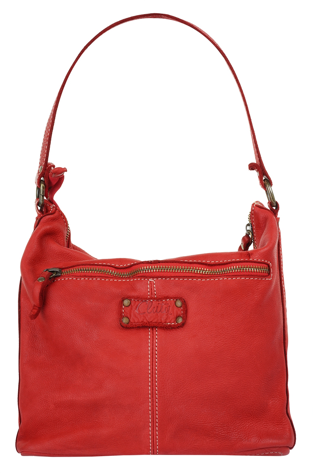 Cluty Shopper, echt Leder, Made in Italy