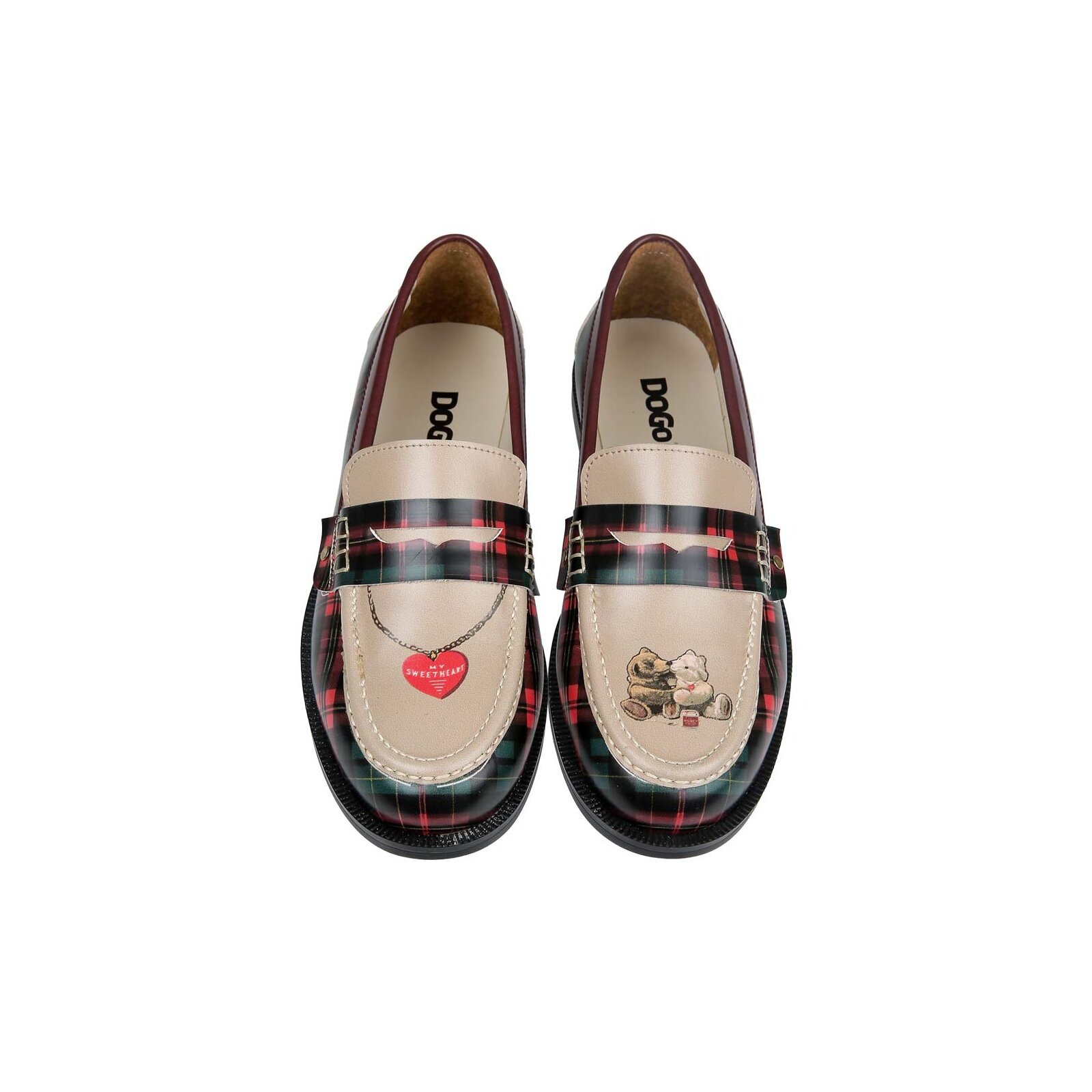 DOGO Loafer »Moriso Loafer Teddy Bear Damen Halbschuhe«  Handgefertigt