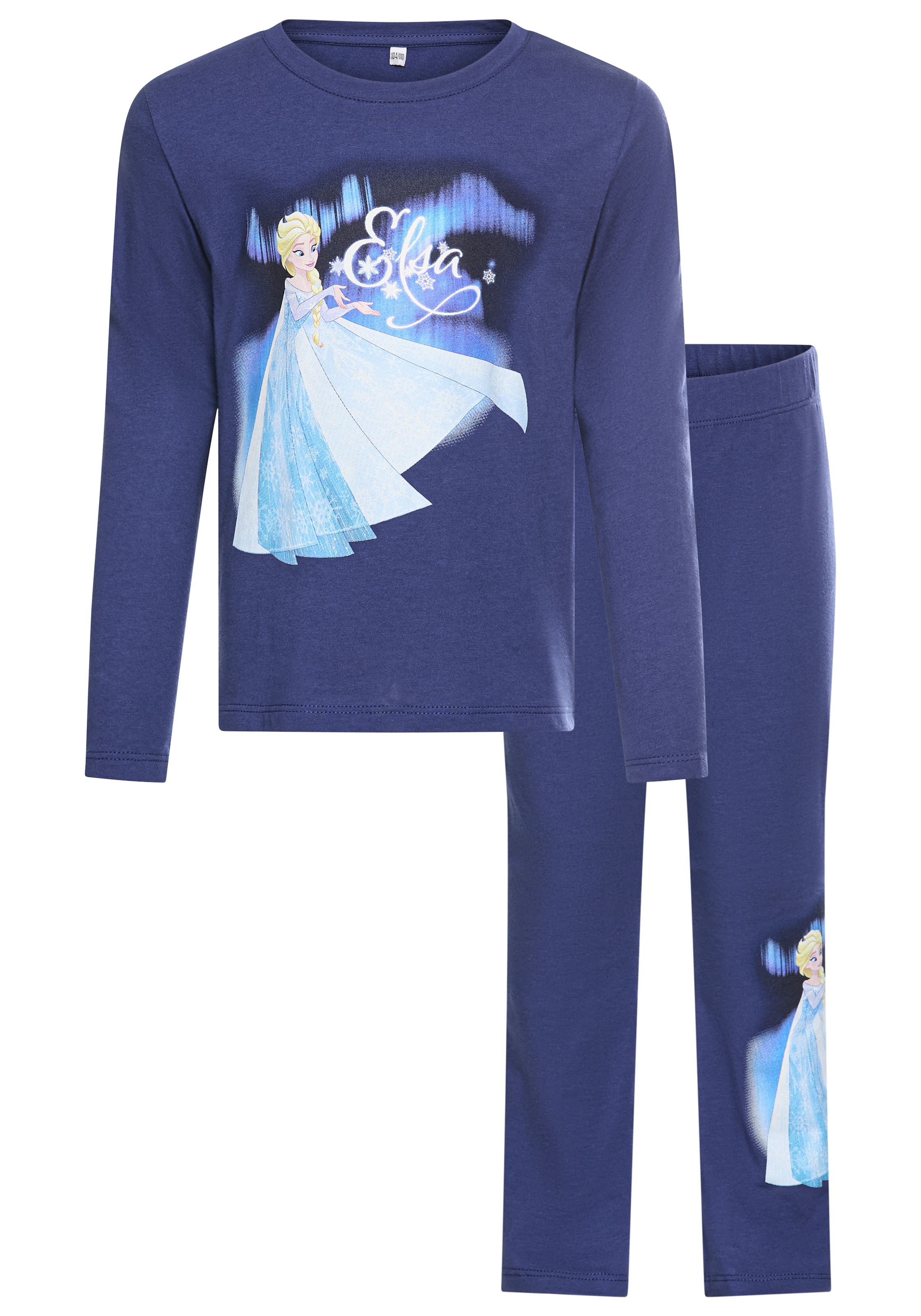 KIDSWORLD Langarmshirt & Leggings »Disney SET Frozen: ELSA«, Disney ELSA Drucke