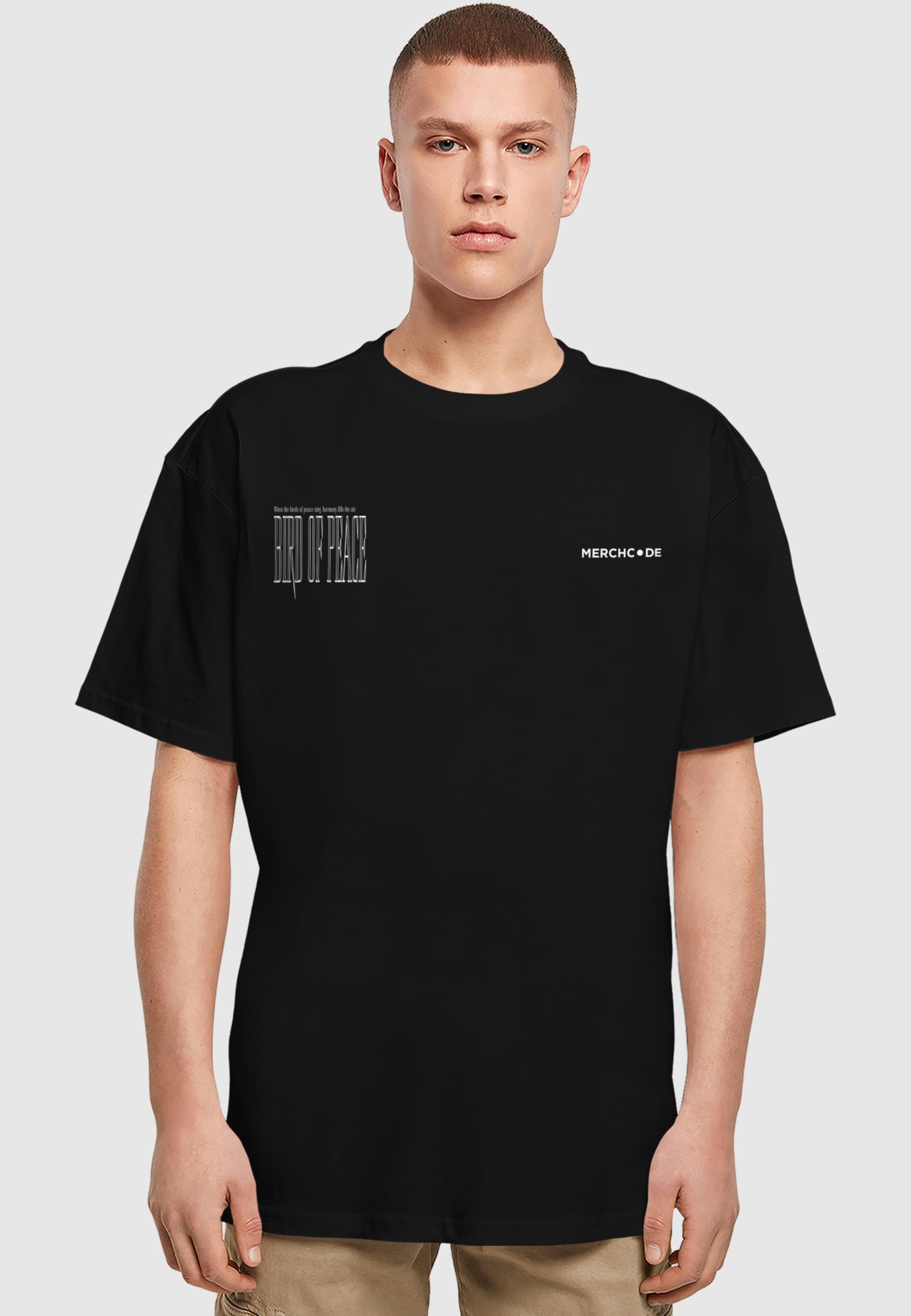 Thumbnail - Merchcode T-Shirt "Merchcode Birds Of Peace 2 T-Shirt", (1 tlg.)