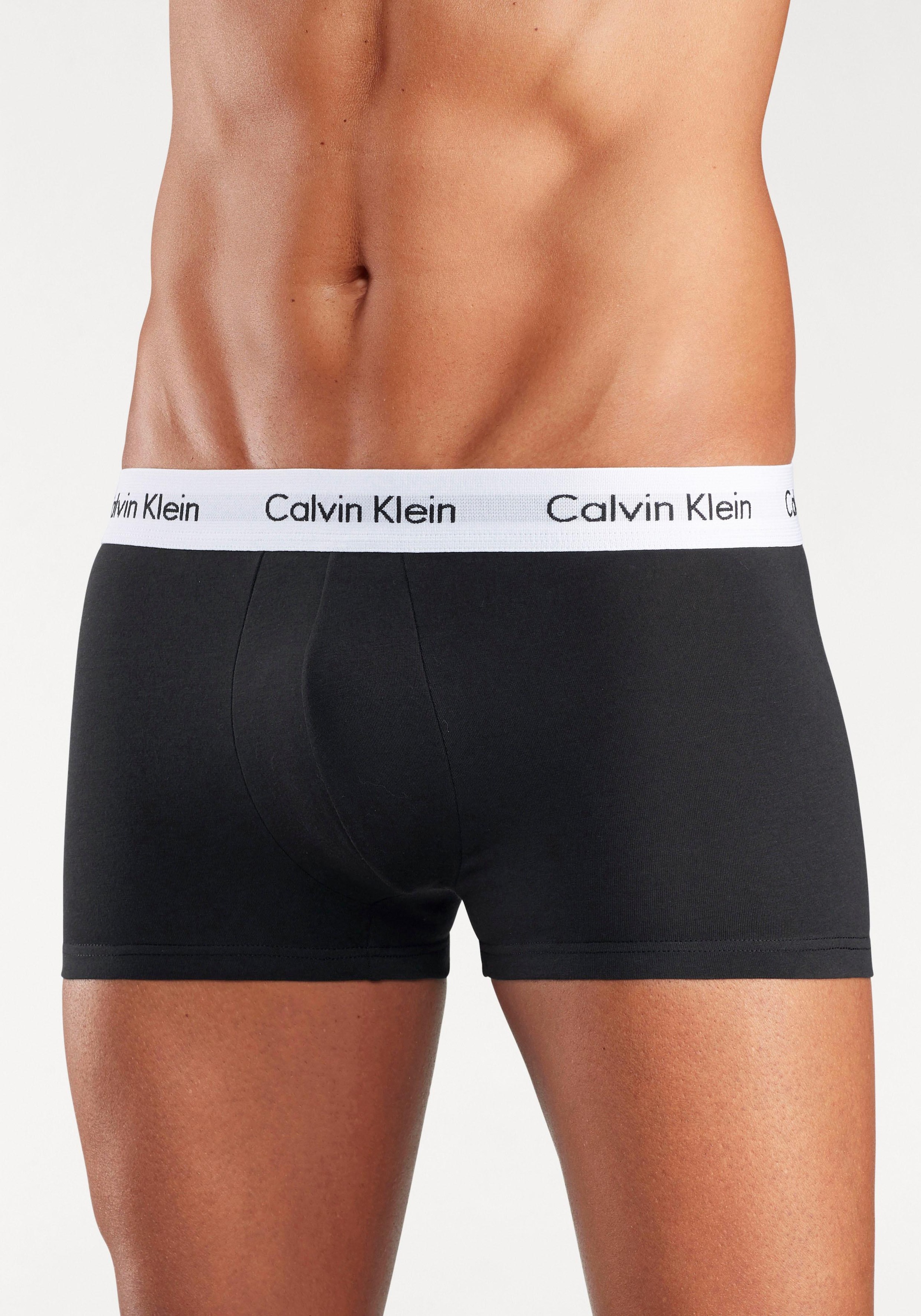 Calvin Klein Underwear Hipster, (3 St.), mit weißem Webbund