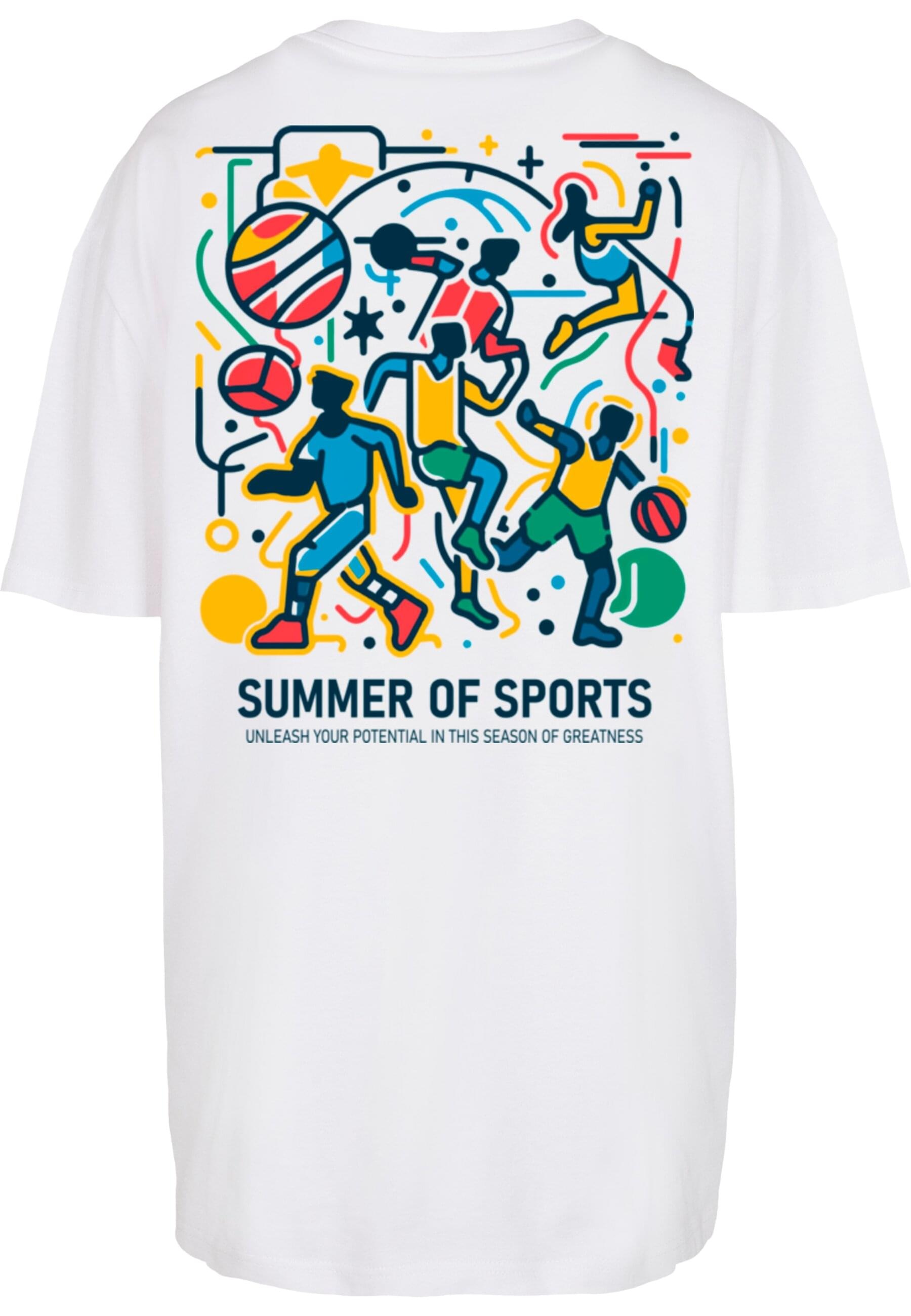 Merchcode T-Shirt "Merchcode Ladies Summer Of Sports b Oversized Tee" 1 Stk günstig online kaufen