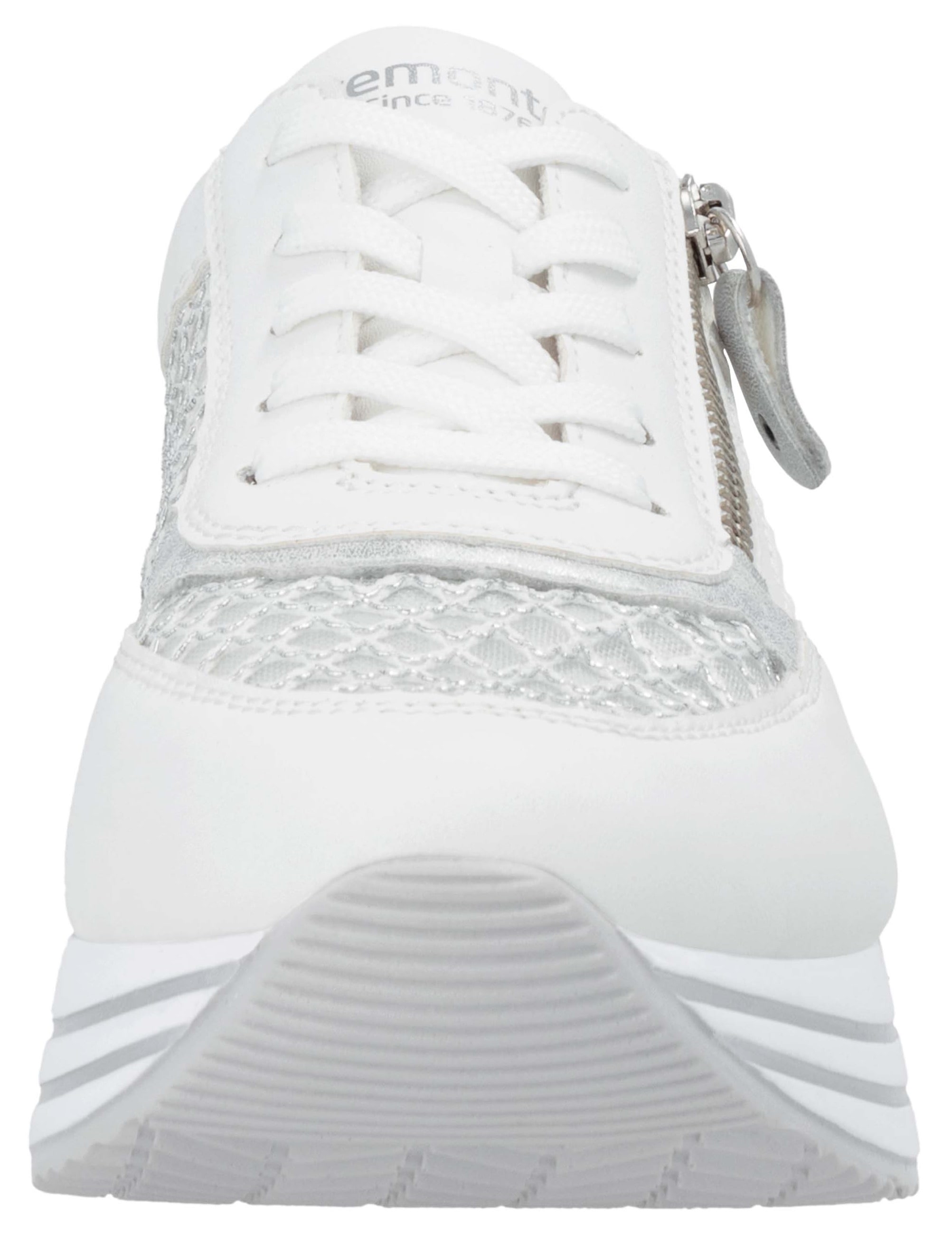 Remonte Plateausneaker, Freiezitschuh, Halbschuh, Schnürschuh, vegan, Kontrastbesatz