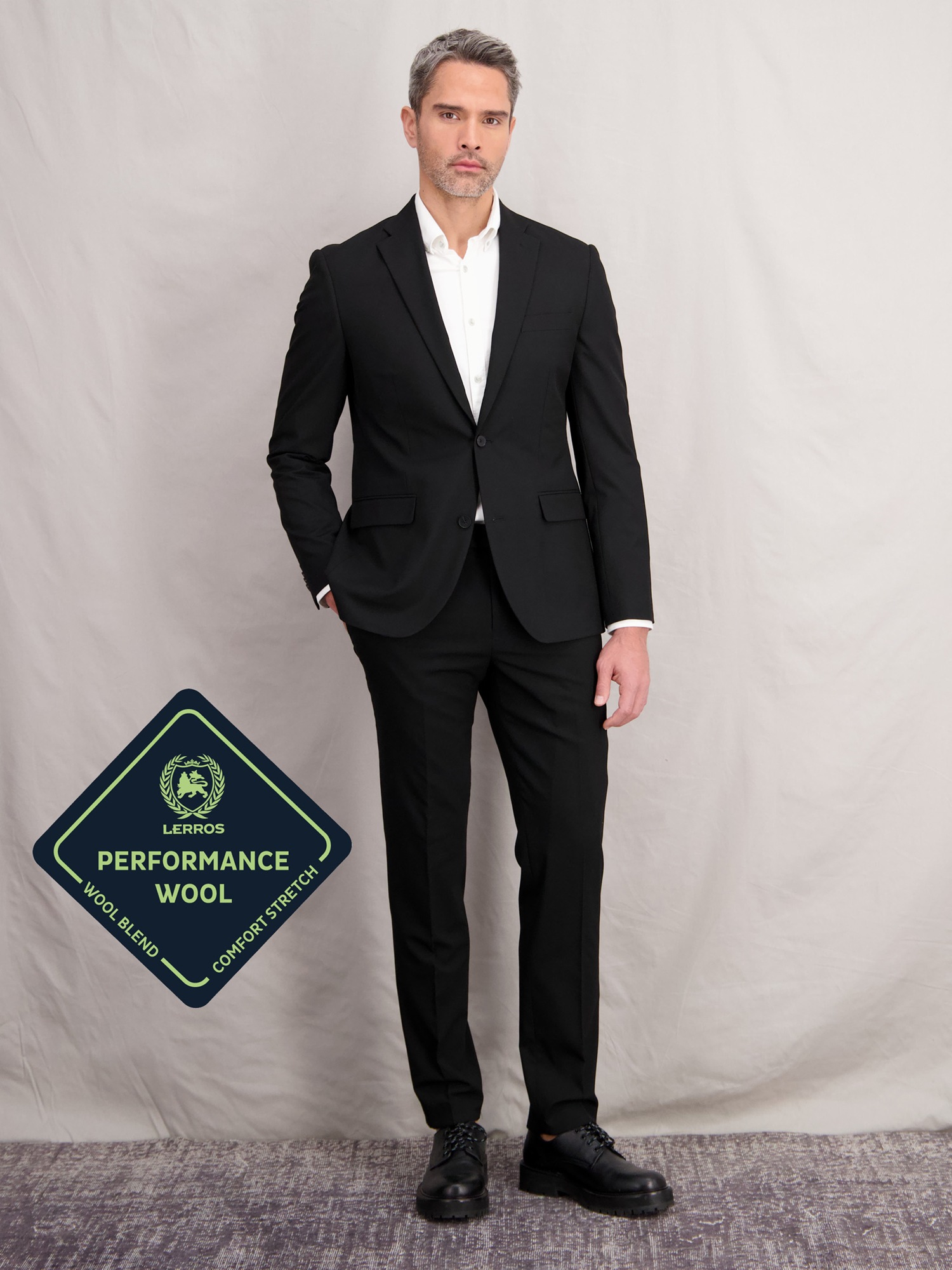LERROS Men's Mix and Match Blazer Black Size 60 2